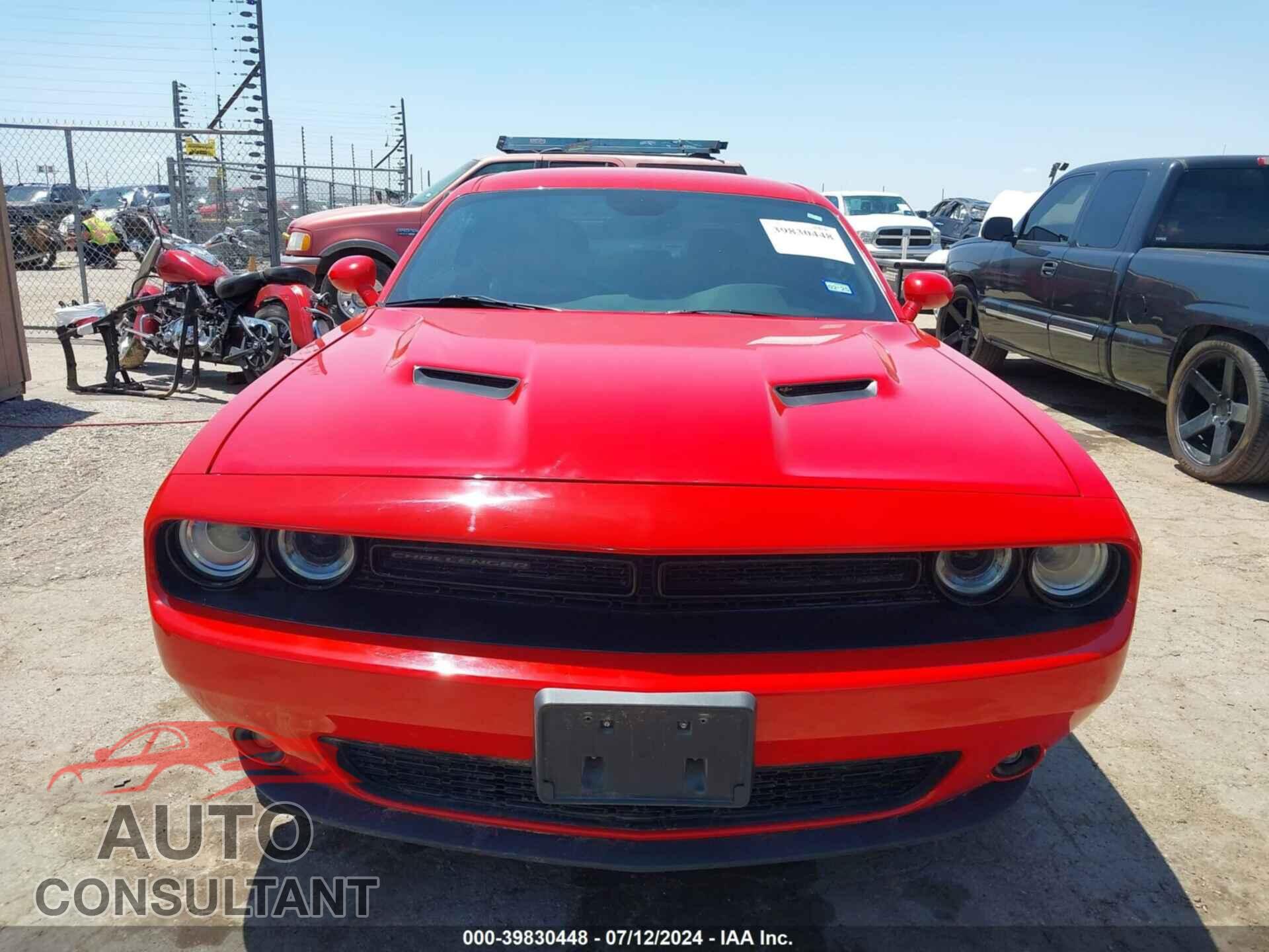 DODGE CHALLENGER 2016 - 2C3CDZAG0GH153196