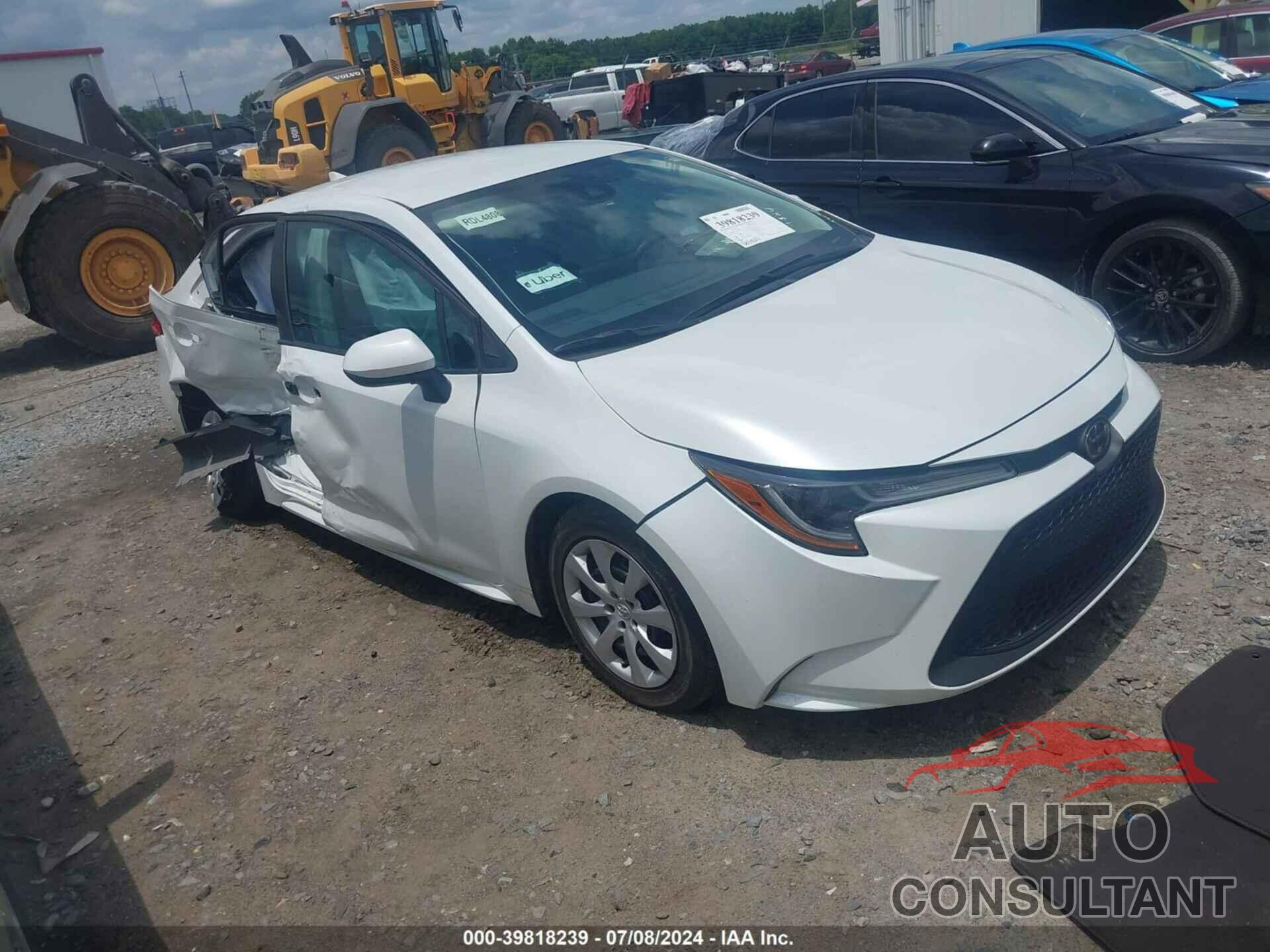 TOYOTA COROLLA 2022 - 5YFEPMAE4NP298116