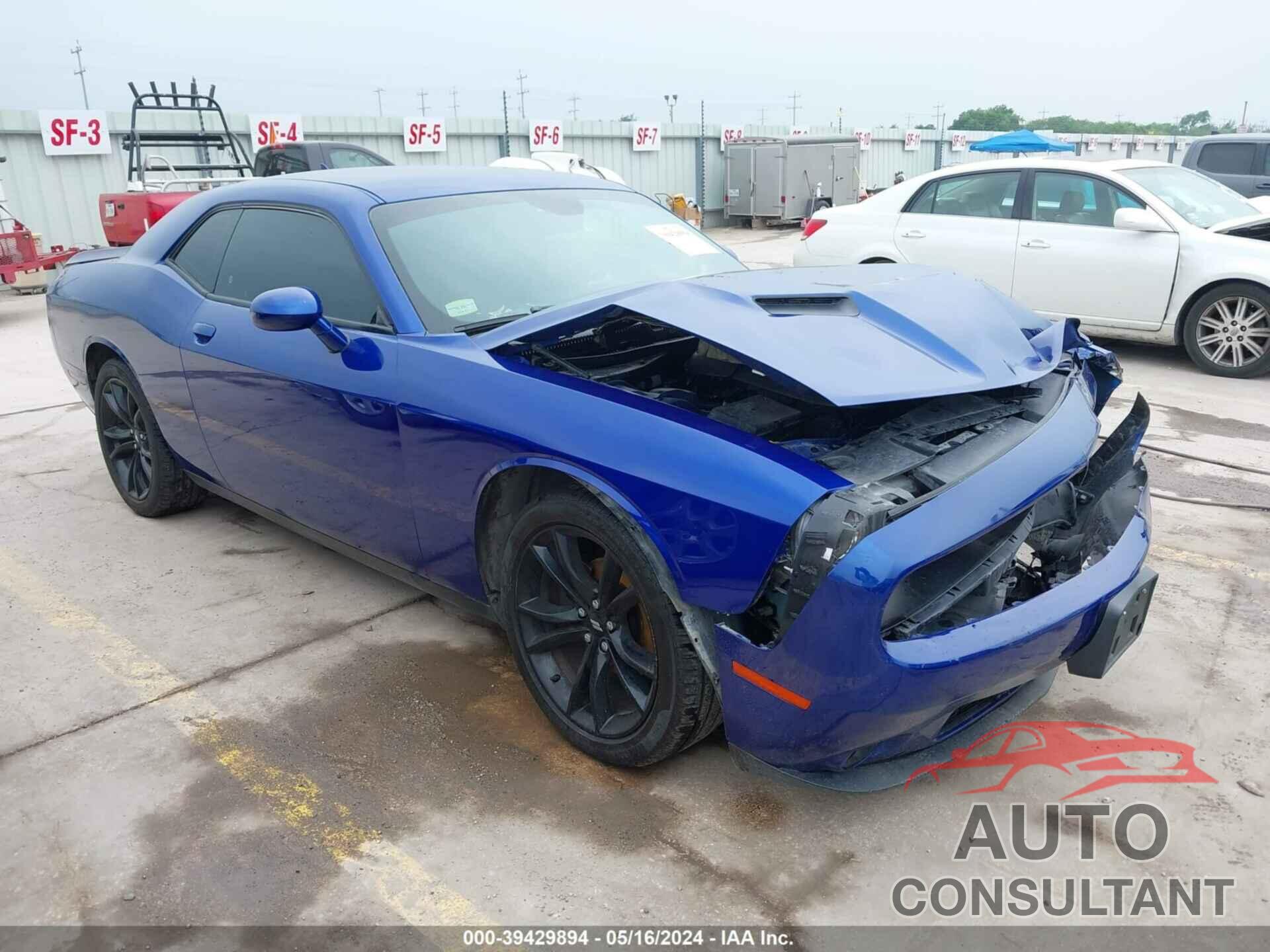 DODGE CHALLENGER 2018 - 2C3CDZAG9JH287471