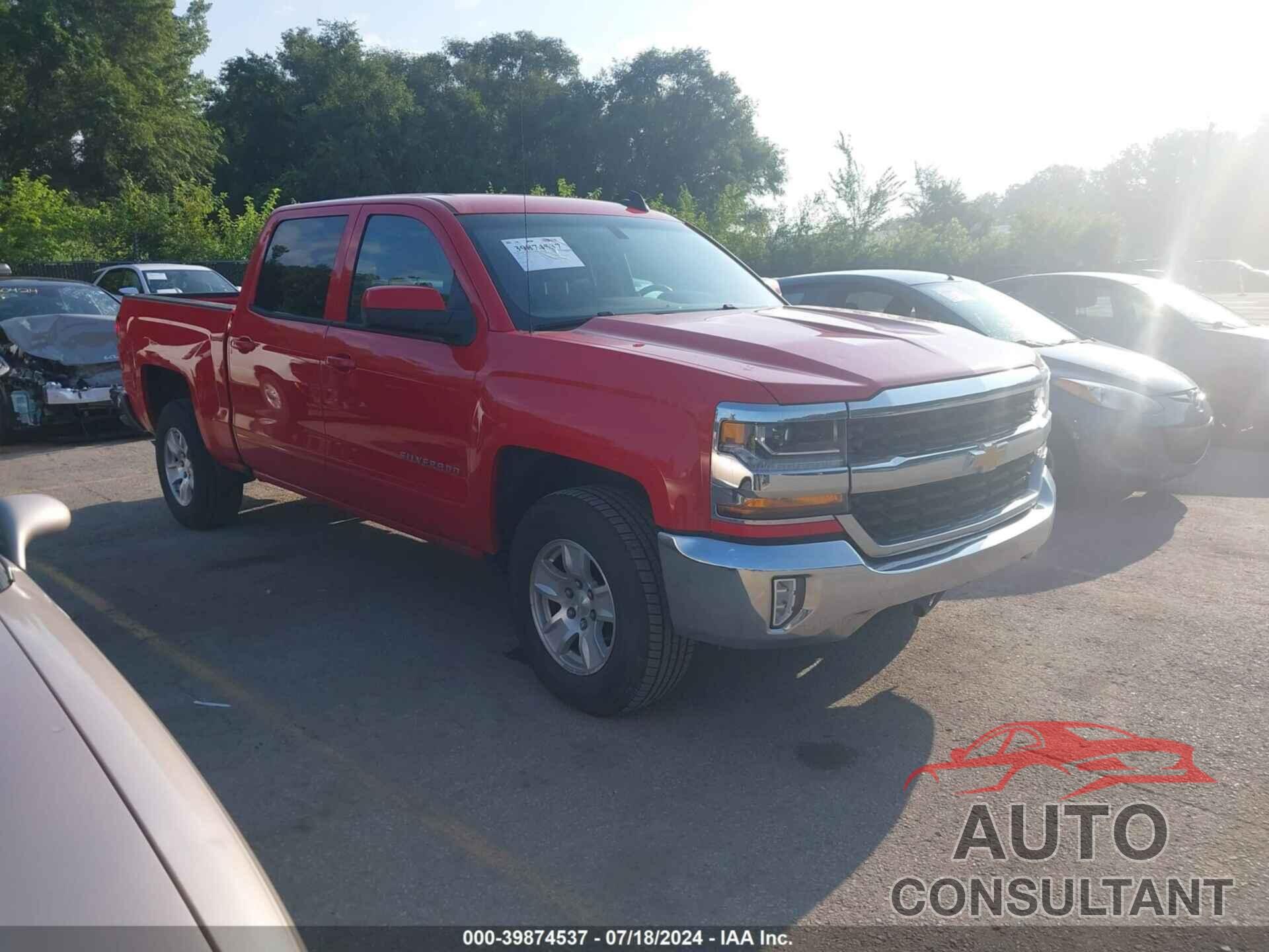 CHEVROLET SILVERADO 1500 2017 - 3GCPCREC6HG135309