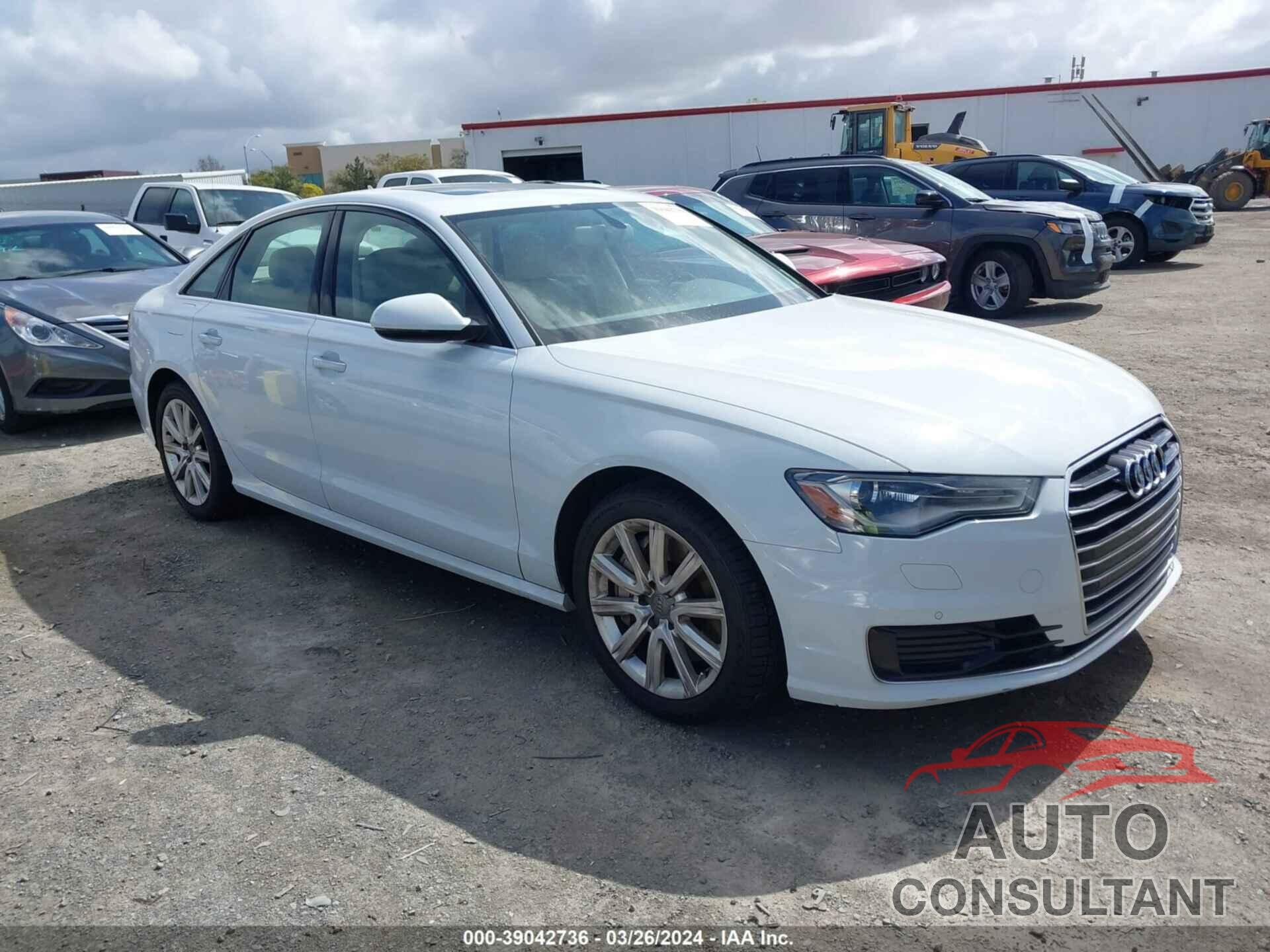 AUDI A6 2016 - WAUDFAFC0GN062838