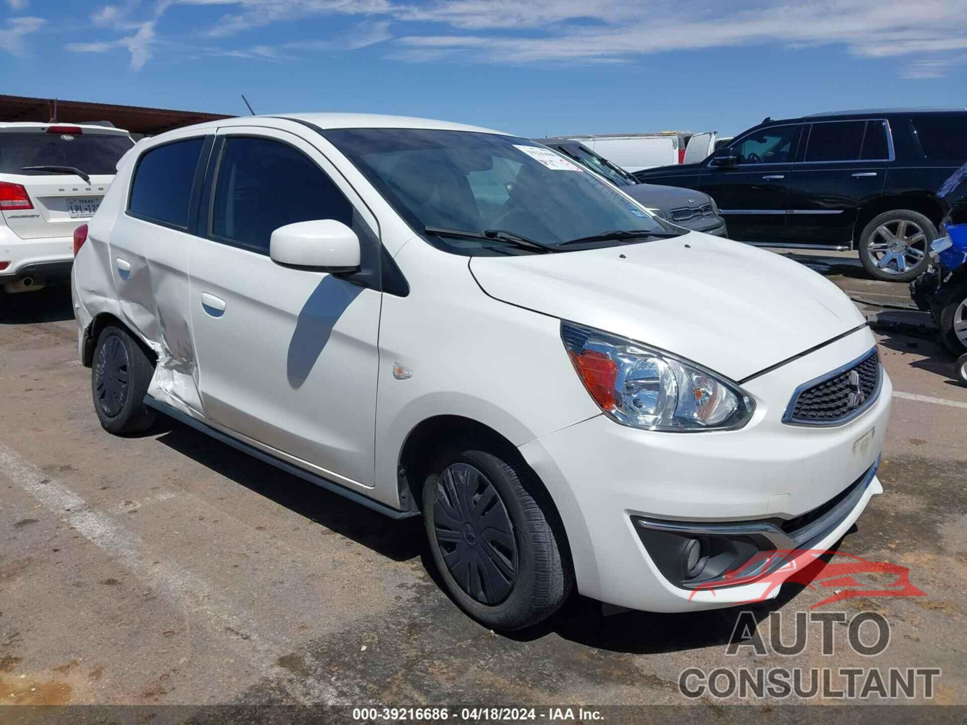 MITSUBISHI MIRAGE 2018 - ML32A3HJ4JH011318