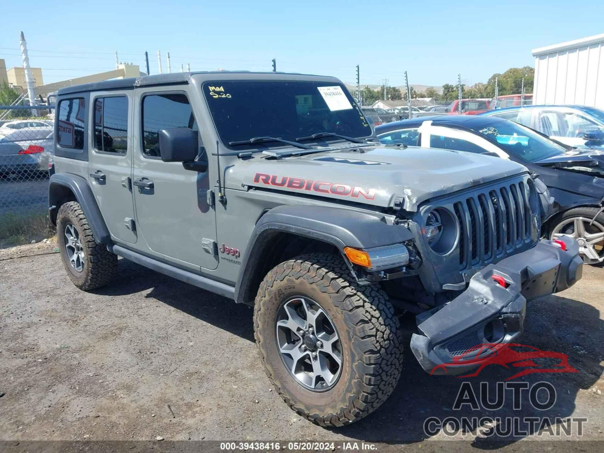 JEEP WRANGLER UNLIMITED 2021 - 1C4HJXFG8MW597513