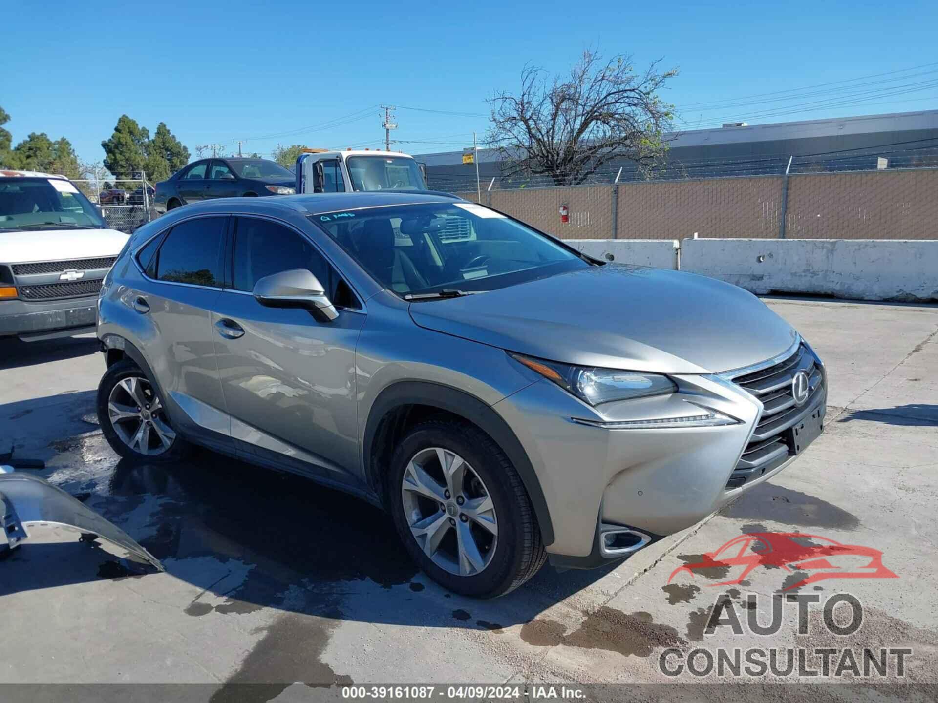 LEXUS NX 200T 2017 - JTJBARBZ5H2100601