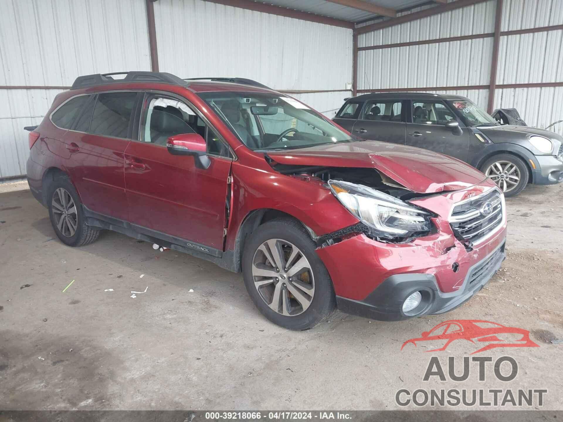 SUBARU OUTBACK 2019 - 4S4BSENC5K3320057