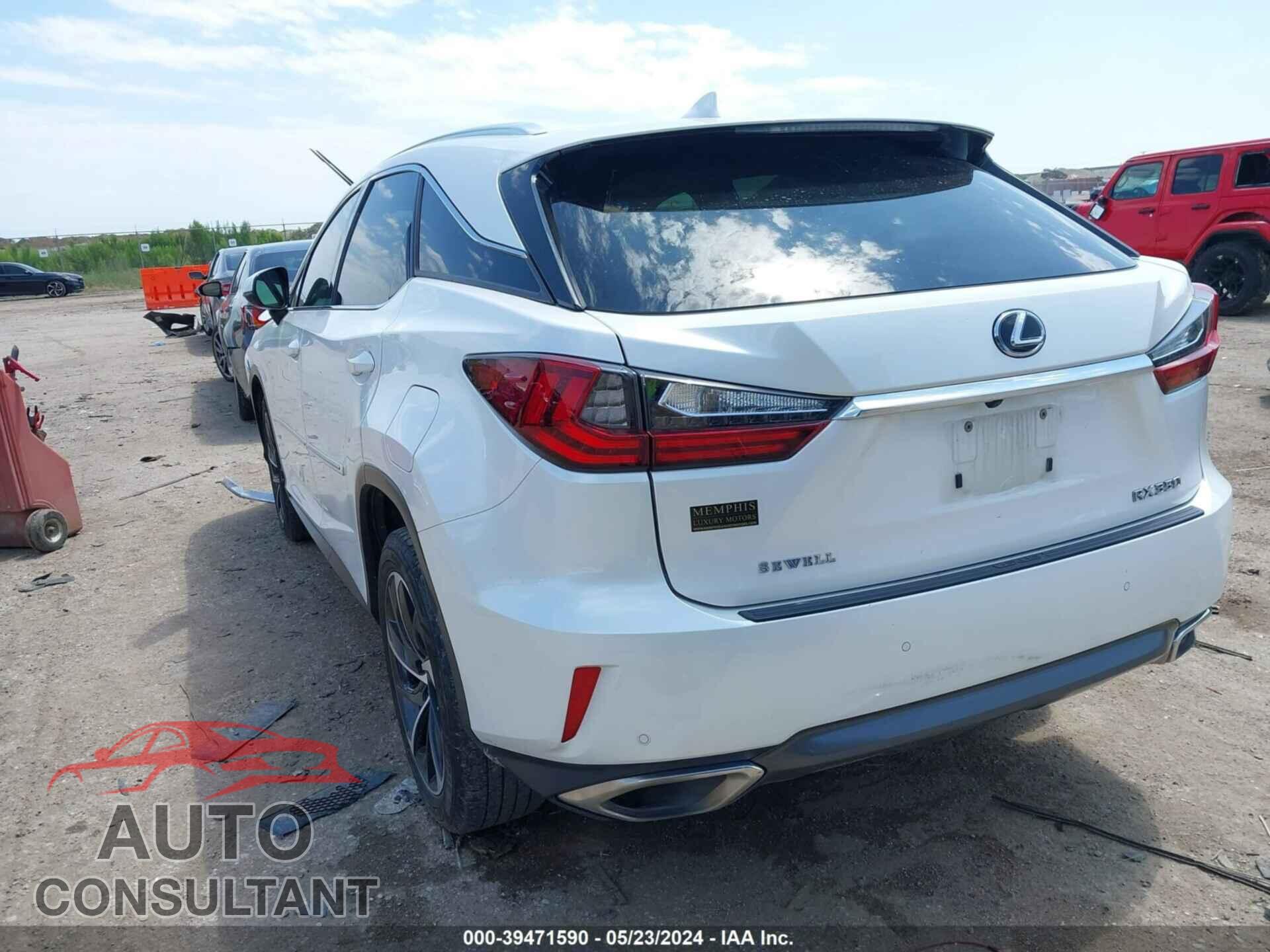 LEXUS RX 2017 - 2T2BZMCA2HC073295