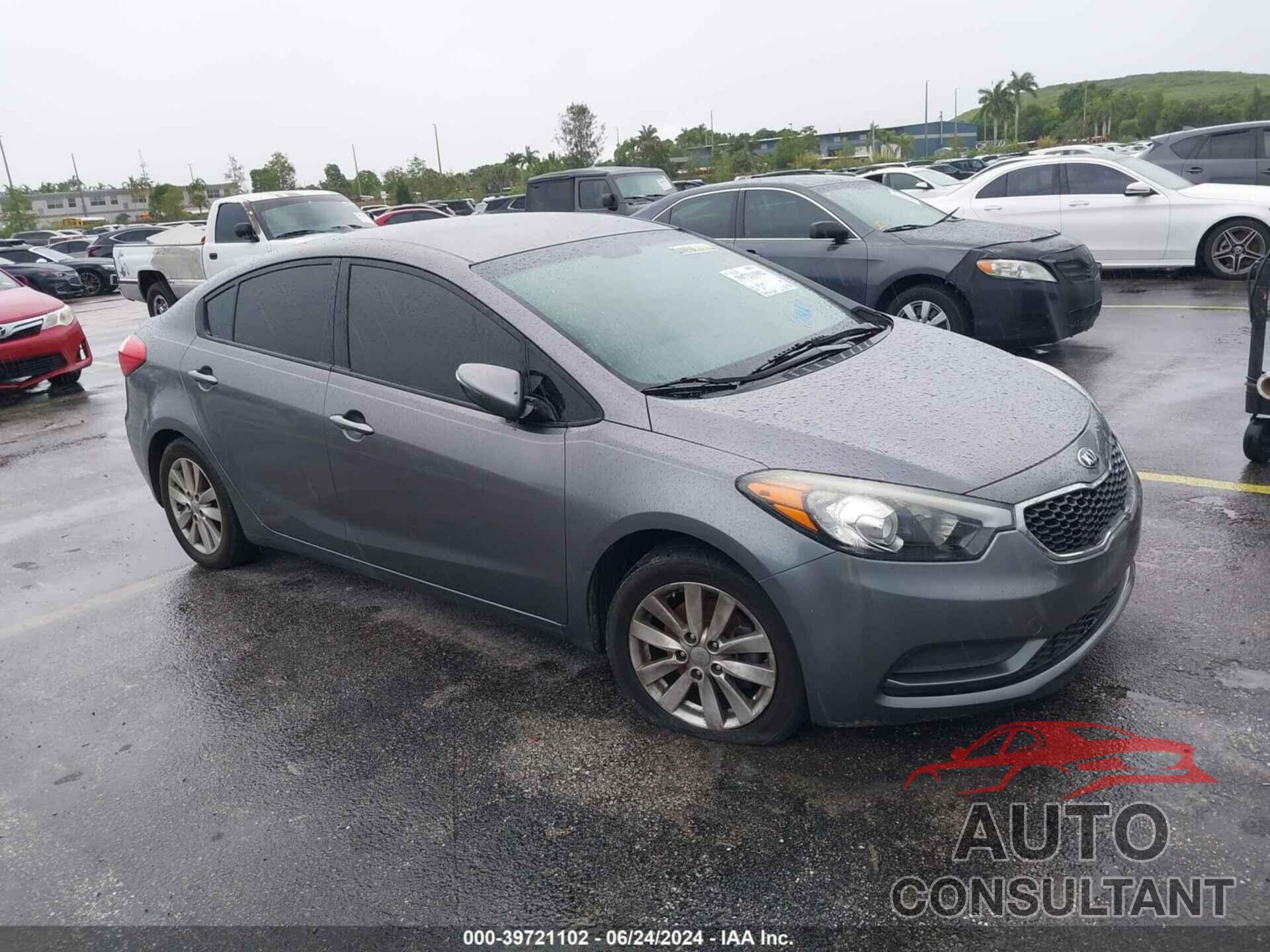 KIA FORTE 2016 - KNAFX4A61G5567831