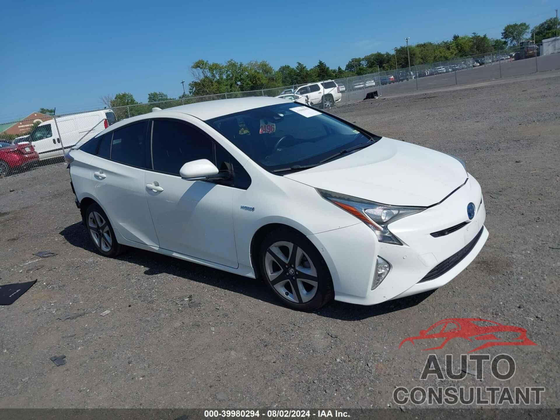 TOYOTA PRIUS 2017 - JTDKARFUXH3032176