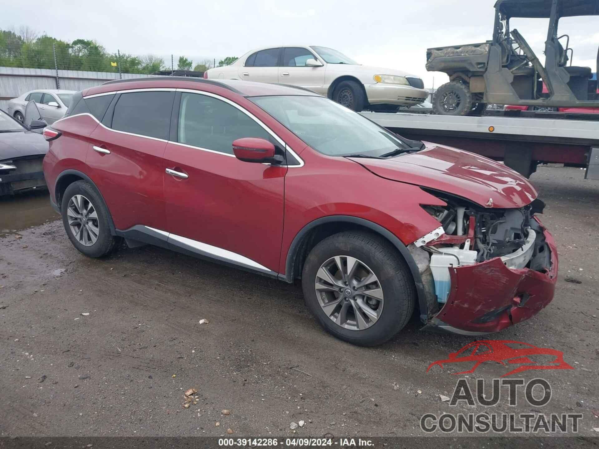 NISSAN MURANO 2018 - 5N1AZ2MGXJN141493