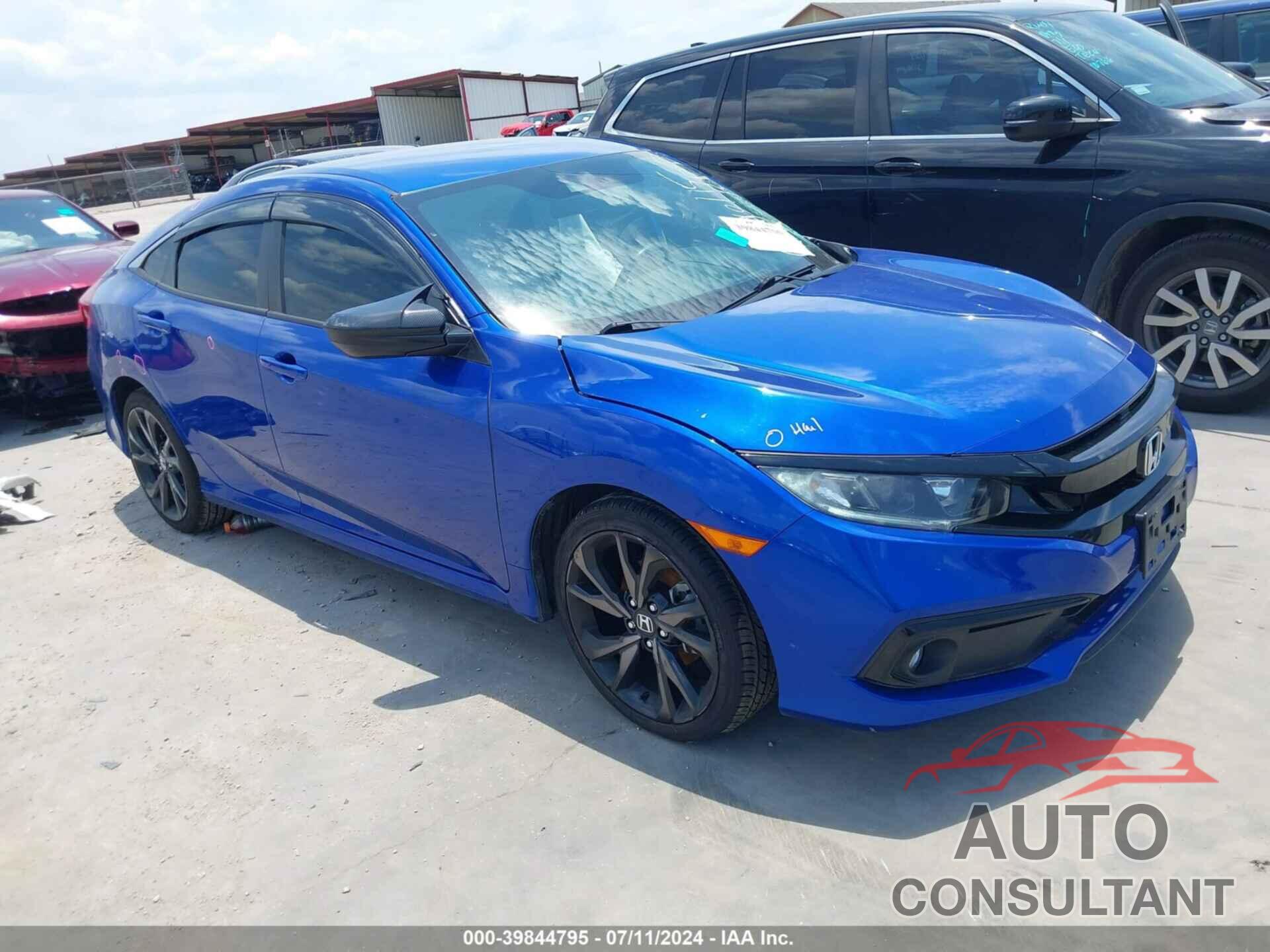 HONDA CIVIC 2020 - 19XFC2F82LE022619