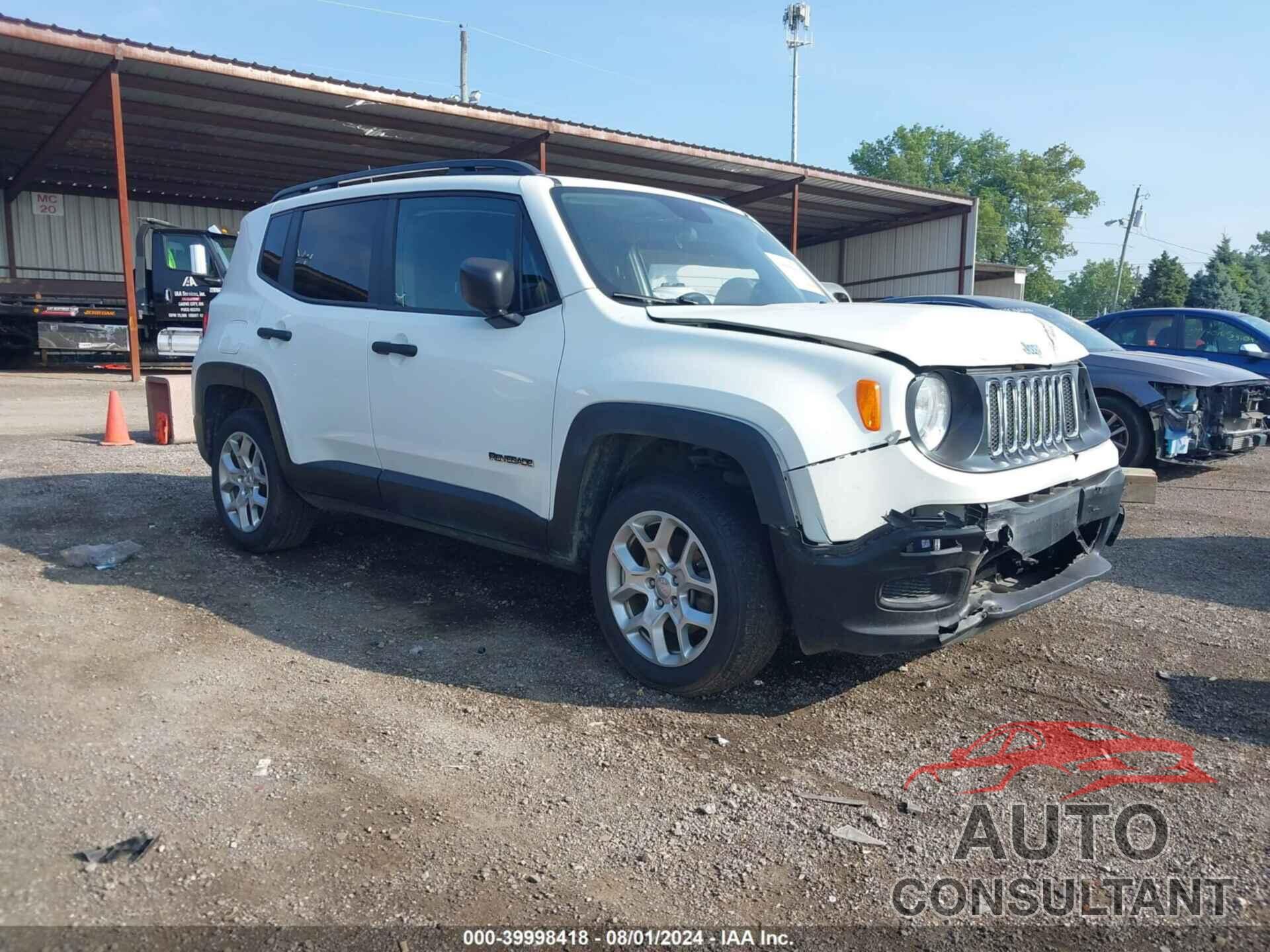 JEEP RENEGADE 2018 - ZACCJBAB8JPJ22474