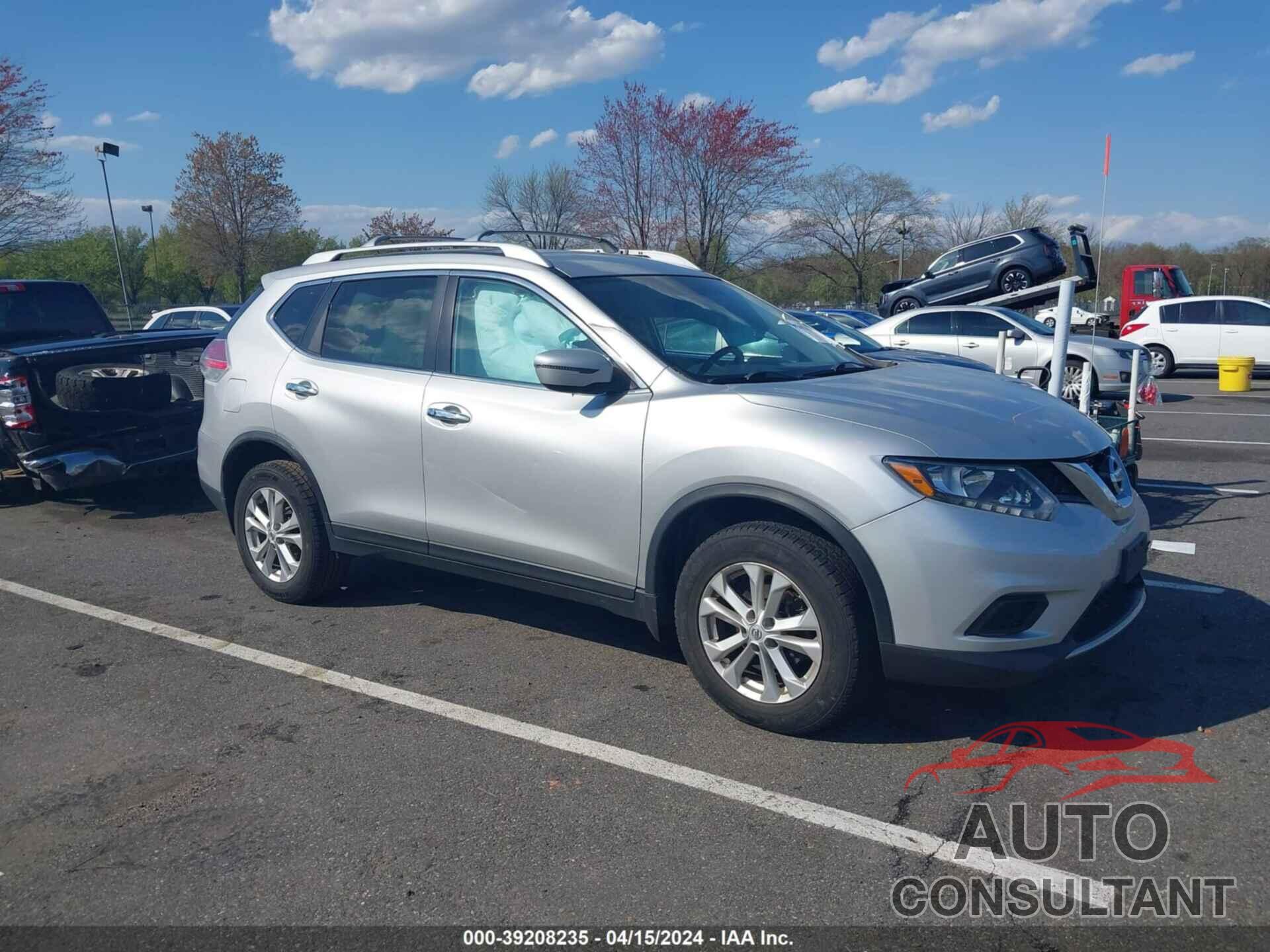 NISSAN ROGUE 2016 - KNMAT2MV7GP600027