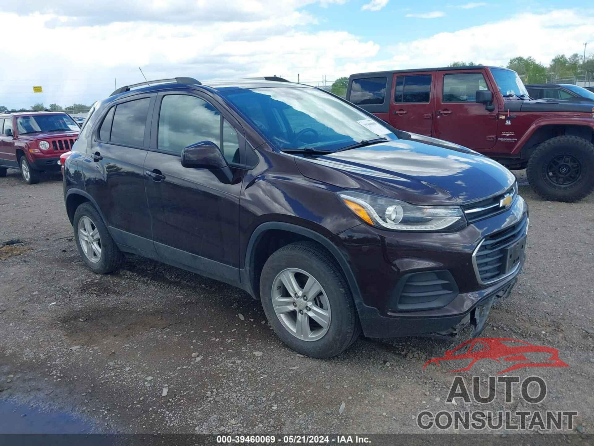 CHEVROLET TRAX 2022 - KL7CJPSM5NB546529