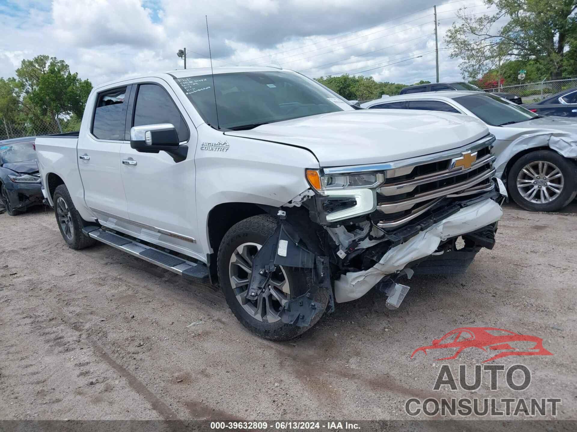 CHEVROLET SILVERADO 1500 2022 - 1GCUDJED3NZ614583