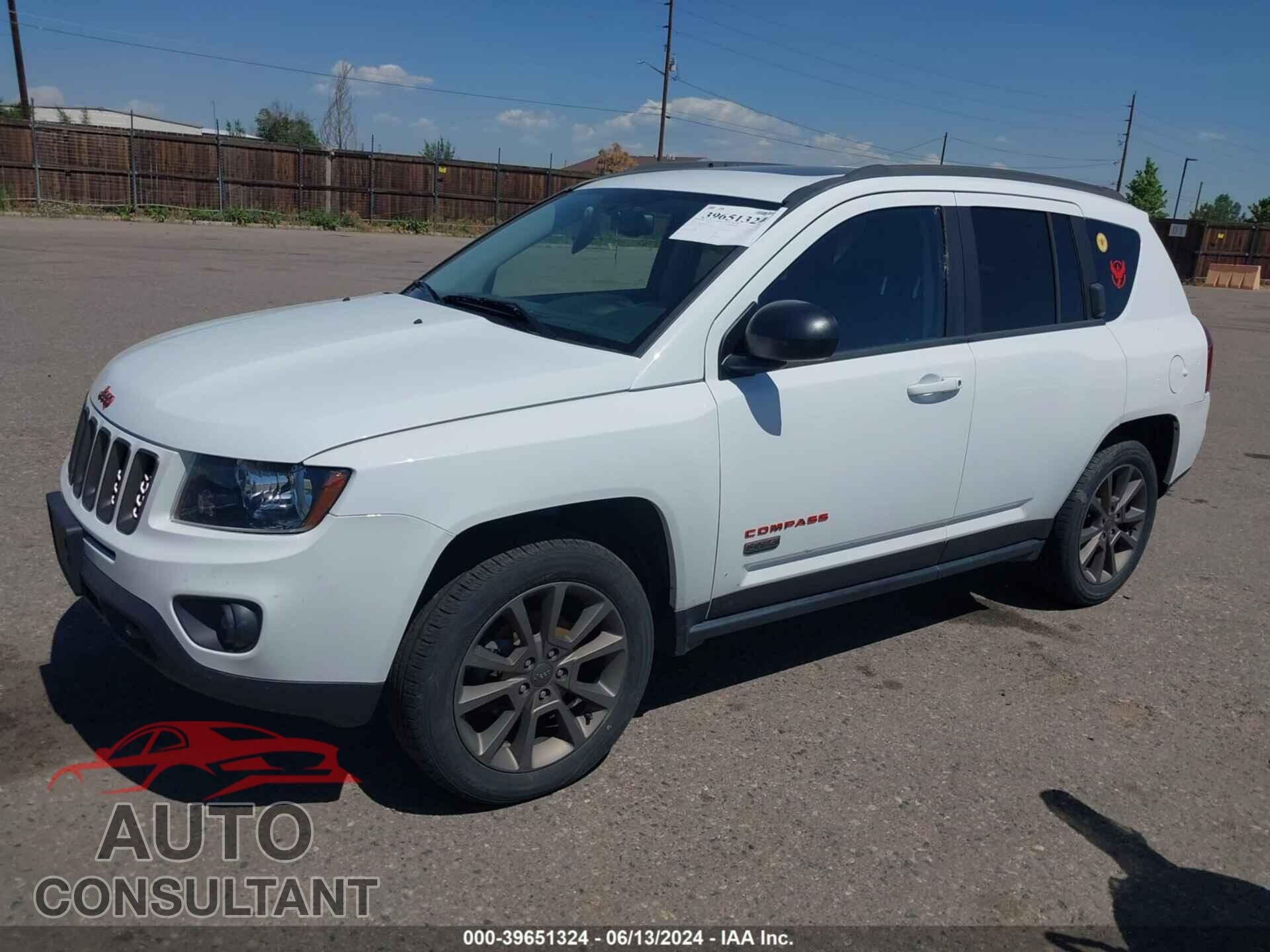 JEEP COMPASS 2017 - 1C4NJDBB4HD153350