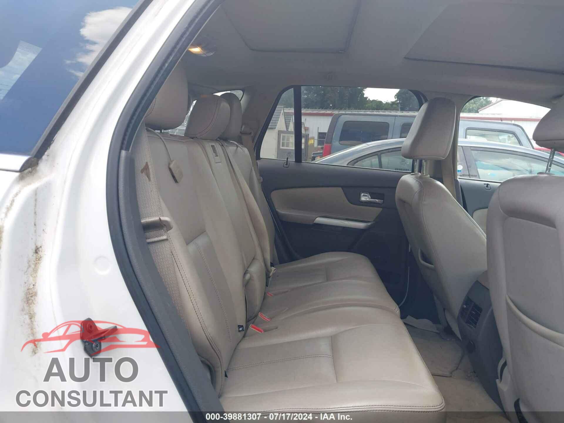 FORD EDGE 2011 - 2FMDK3KC8BBA41204