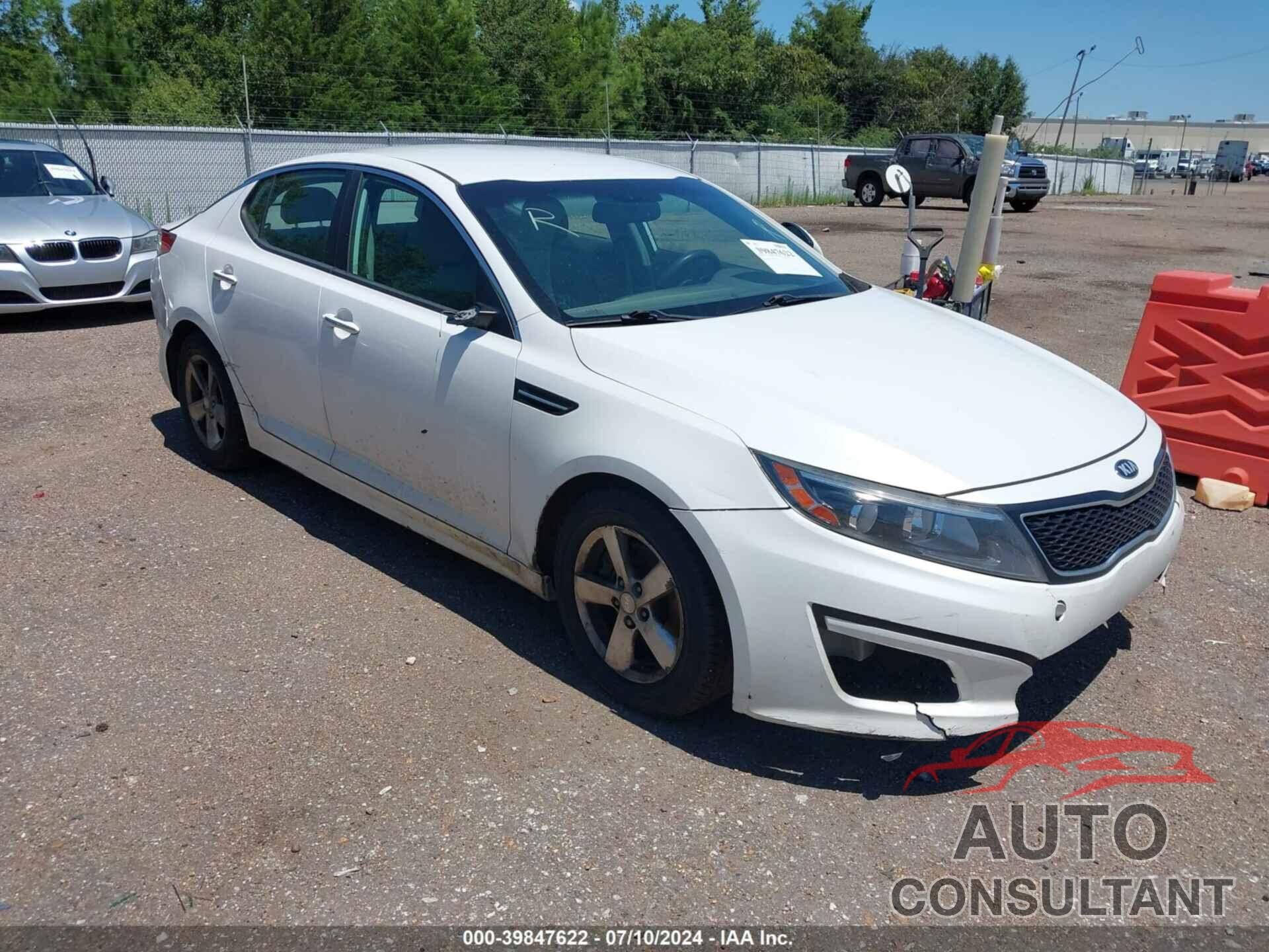 KIA OPTIMA 2015 - KNAGM4A74F5655485