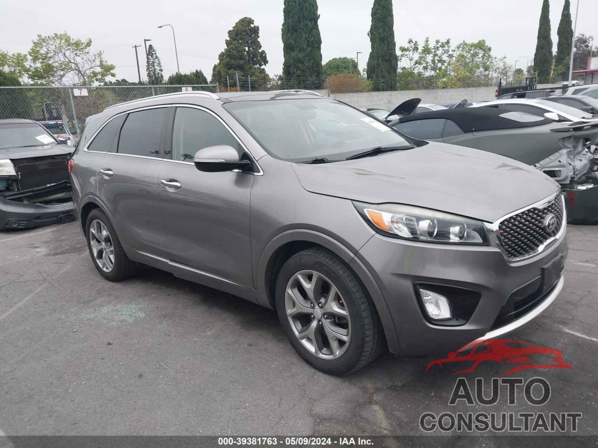 KIA SORENTO 2017 - 5XYPK4A59HG336343