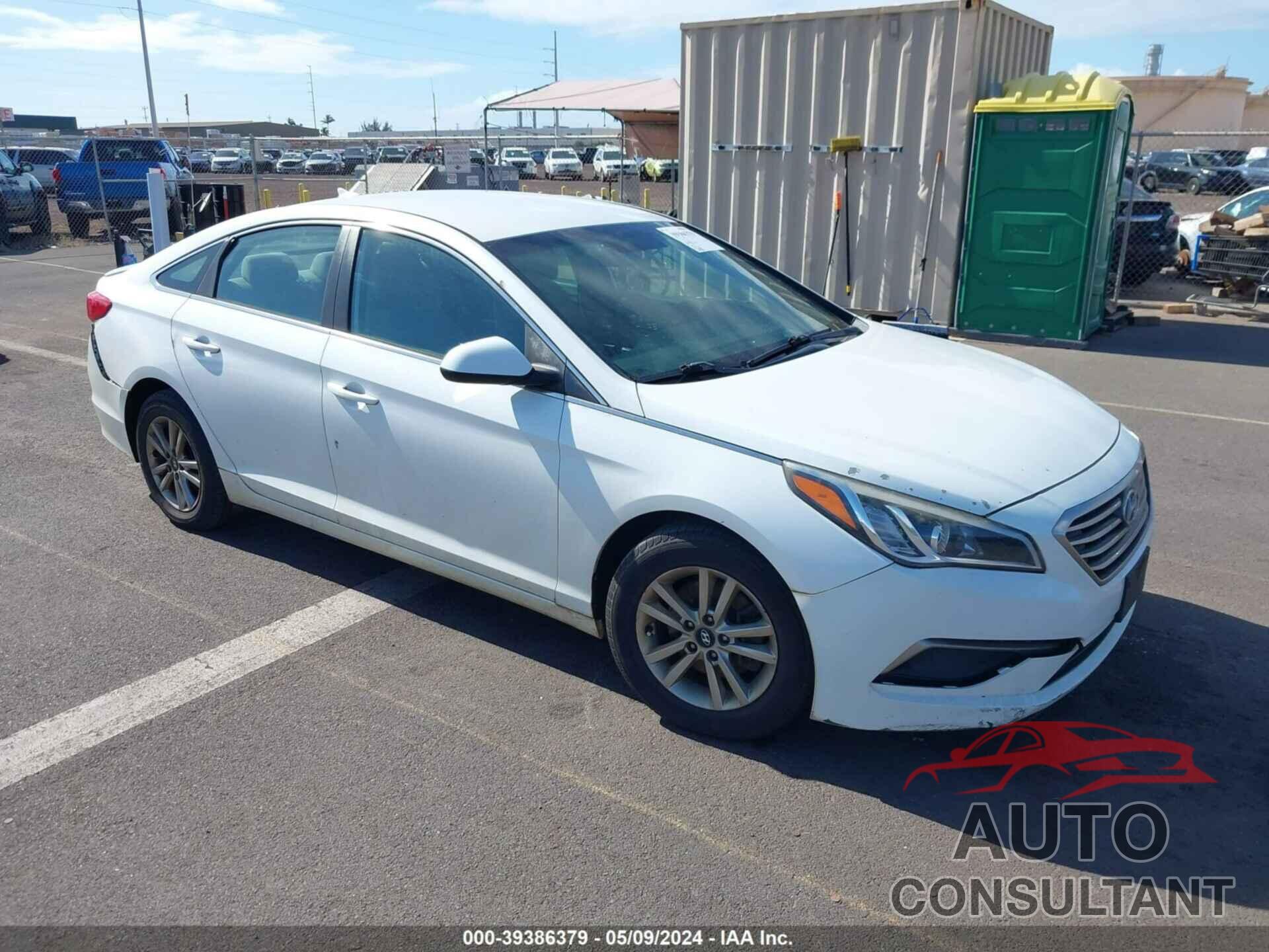 HYUNDAI SONATA 2017 - 5NPE24AFXHH541856