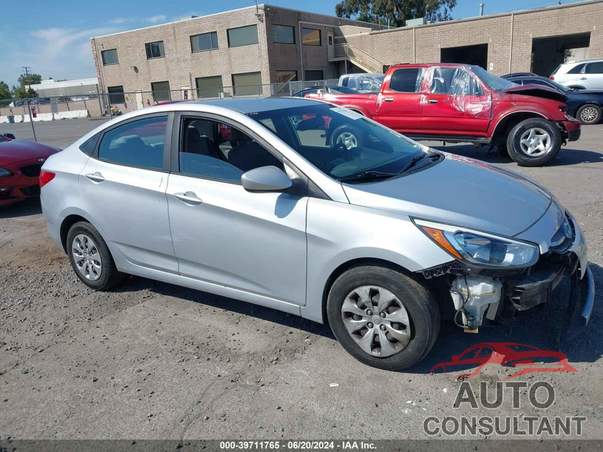 HYUNDAI ACCENT 2016 - KMHCT4AE0GU143308