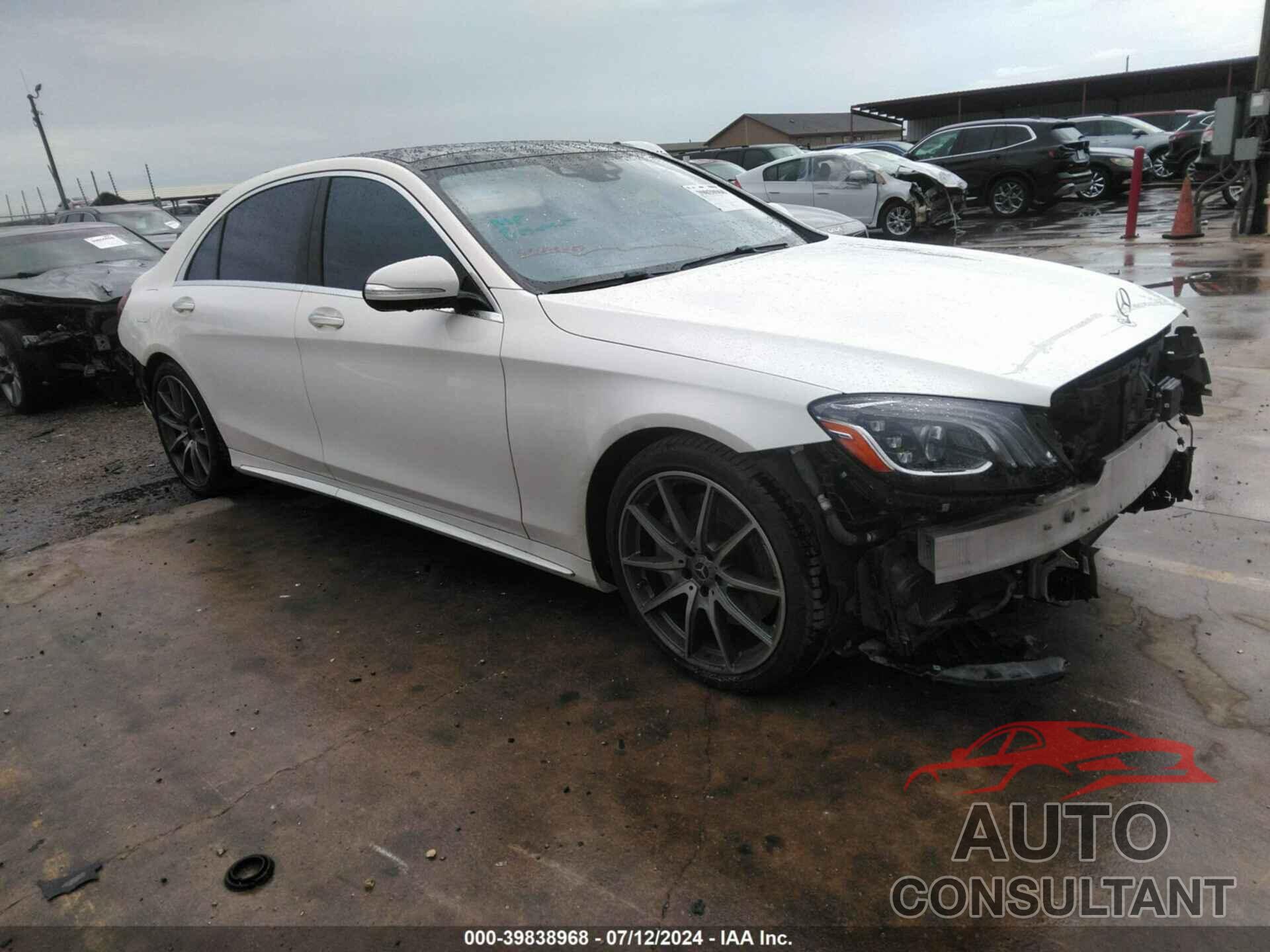 MERCEDES-BENZ S 560 2020 - W1KUG8DB8LA554043