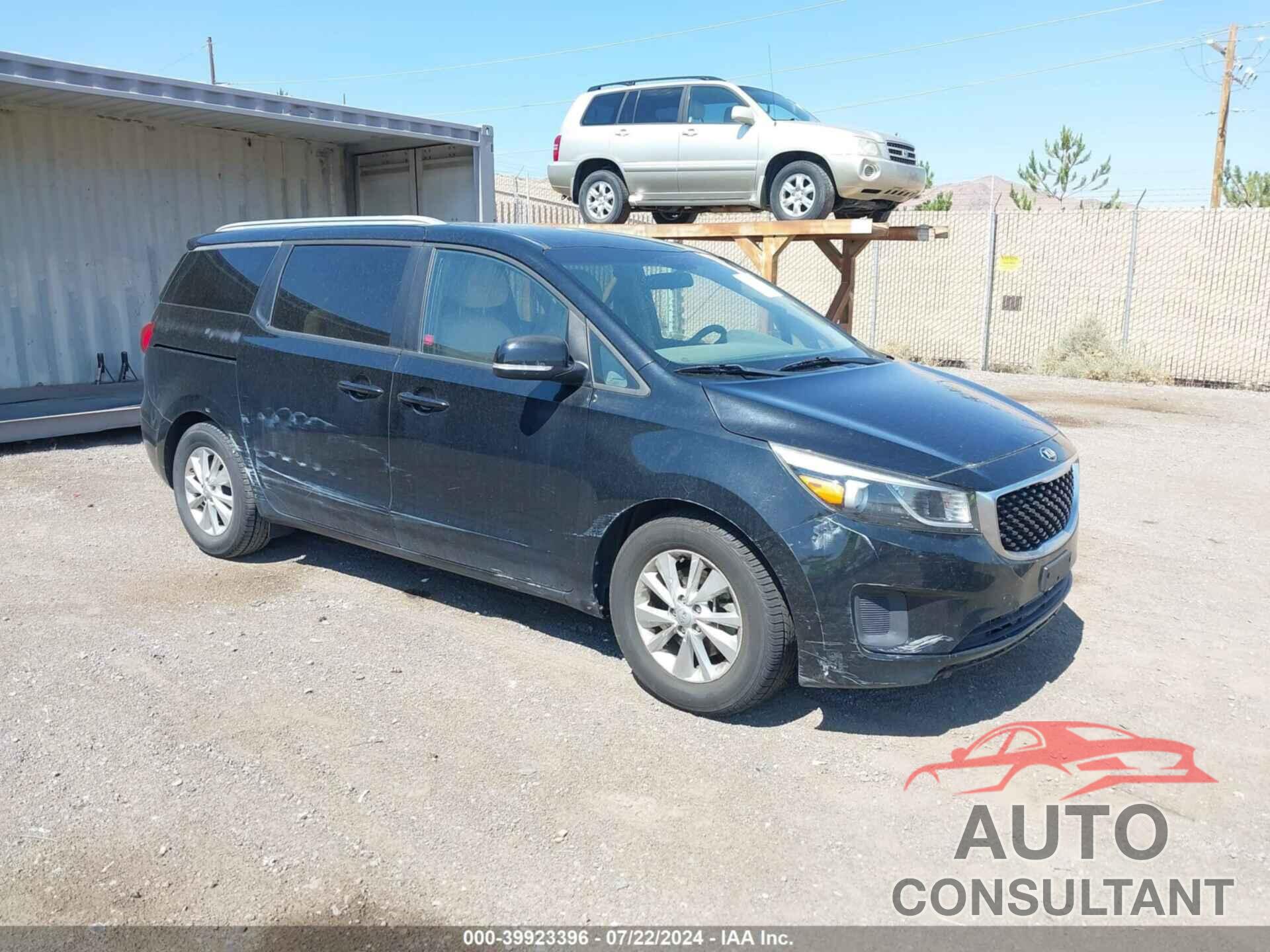 KIA SEDONA 2016 - KNDMB5C1XG6089239