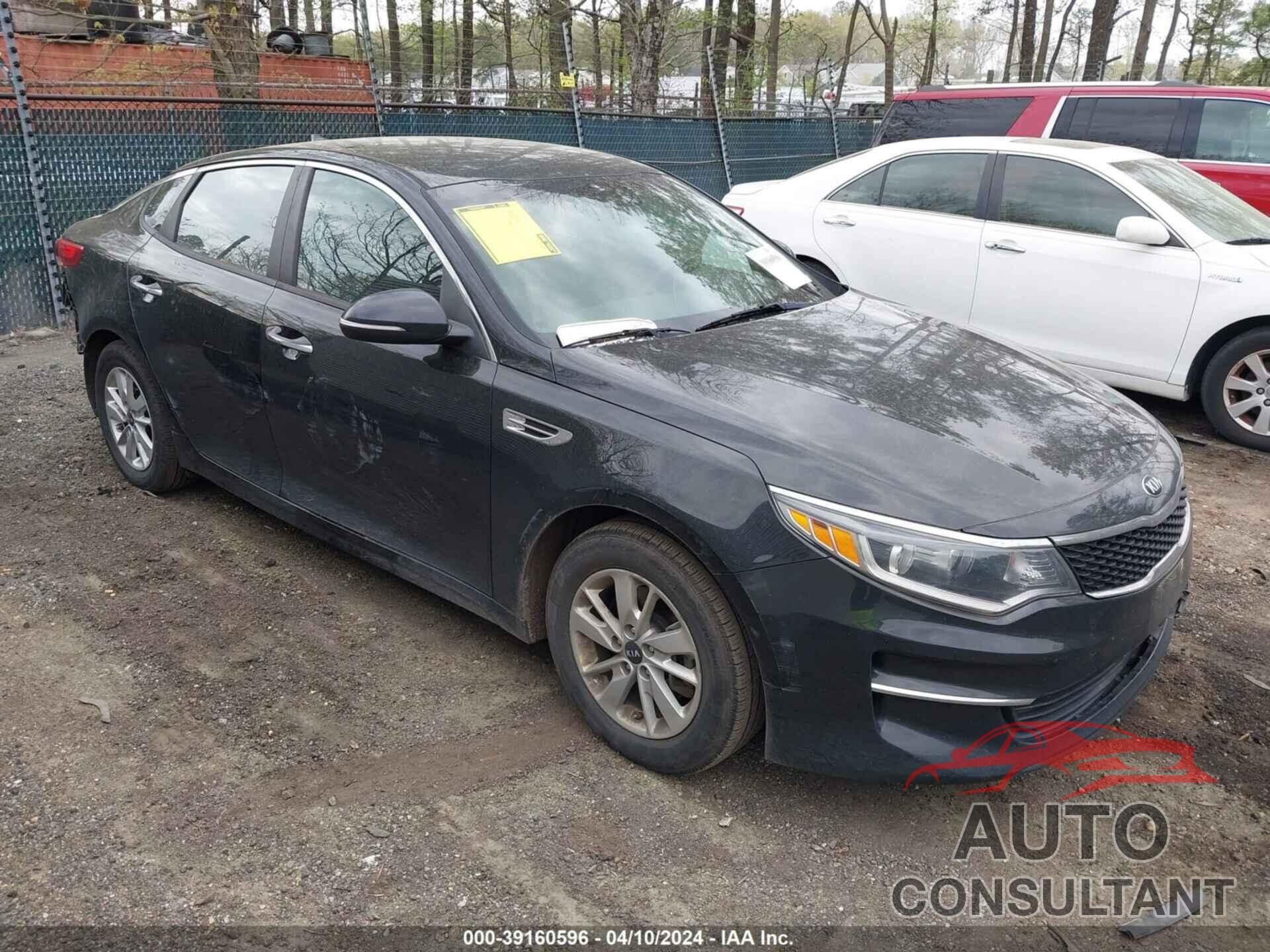 KIA OPTIMA 2017 - KNAGT4L38H5141705
