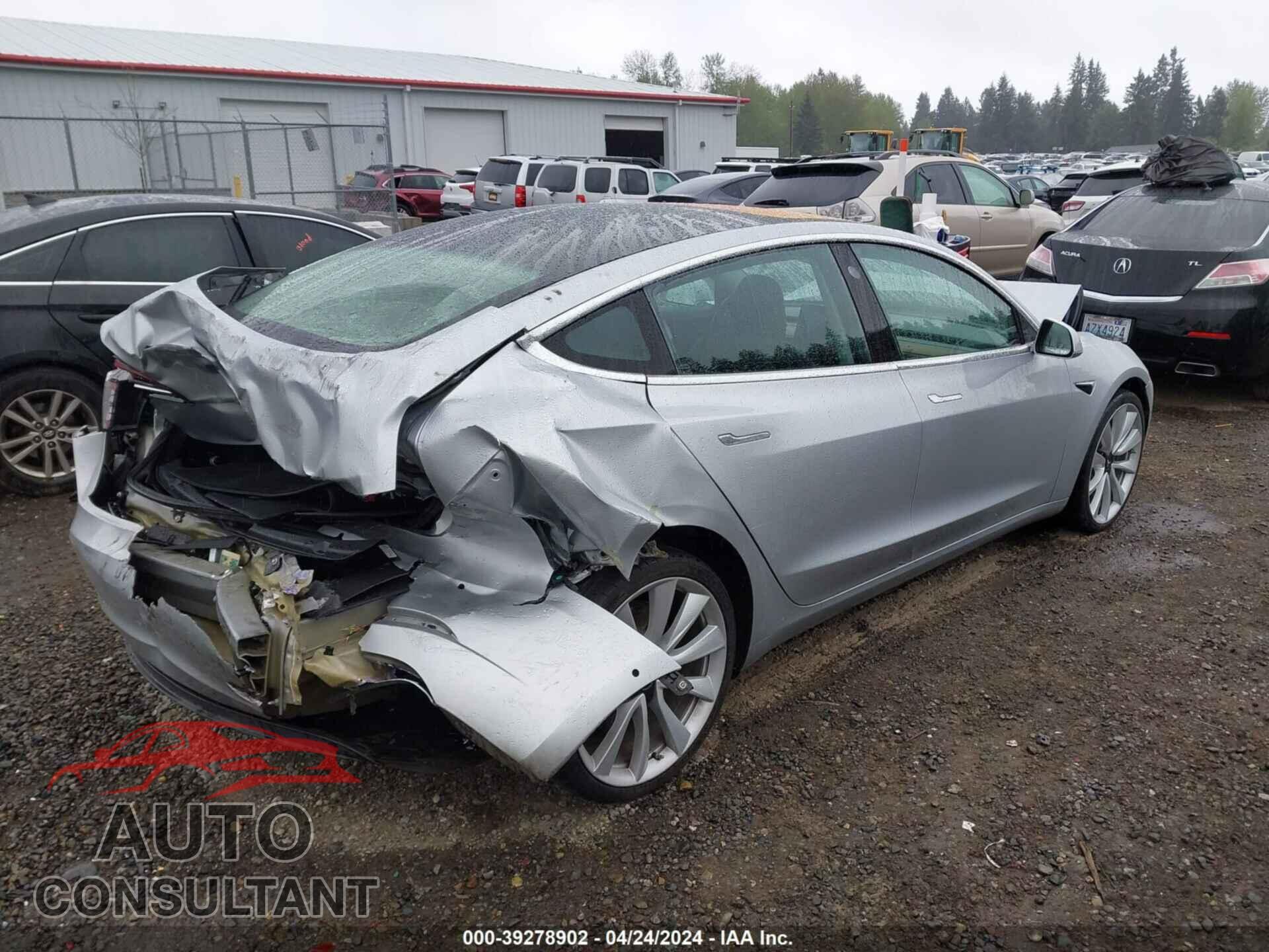 TESLA MODEL 3 2018 - 5YJ3E1EBXJF083342