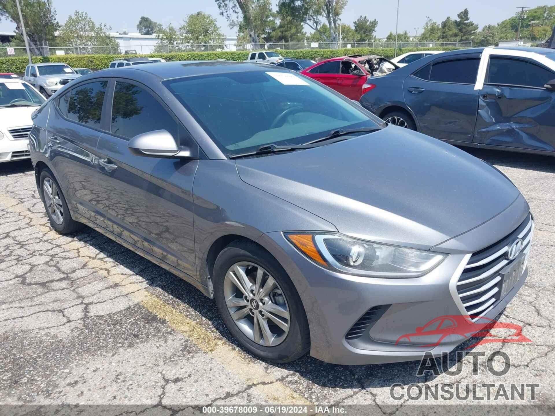 HYUNDAI ELANTRA 2018 - 5NPD84LF8JH379514