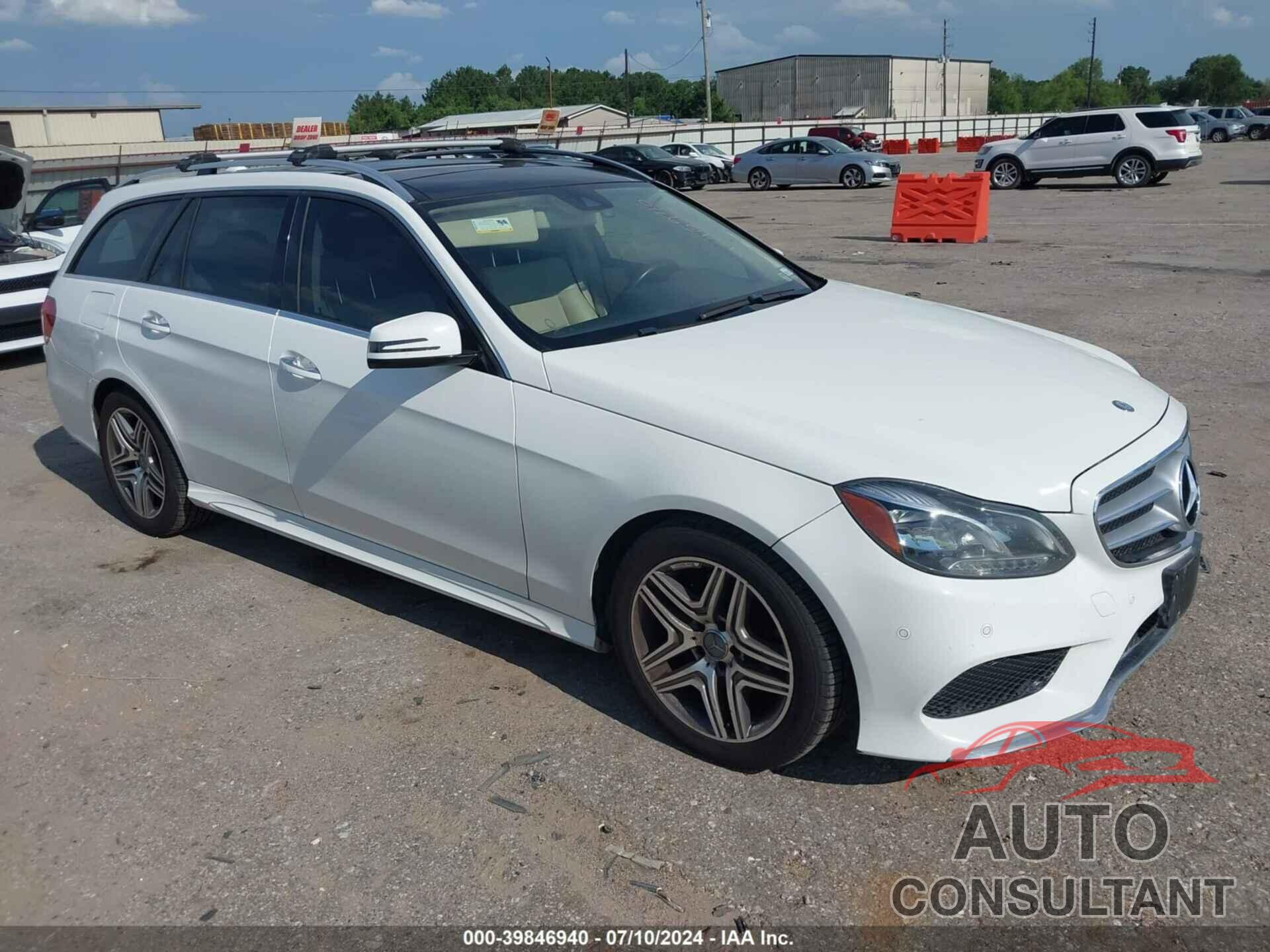 MERCEDES-BENZ E 350 2016 - WDDHH8JB5GB255287