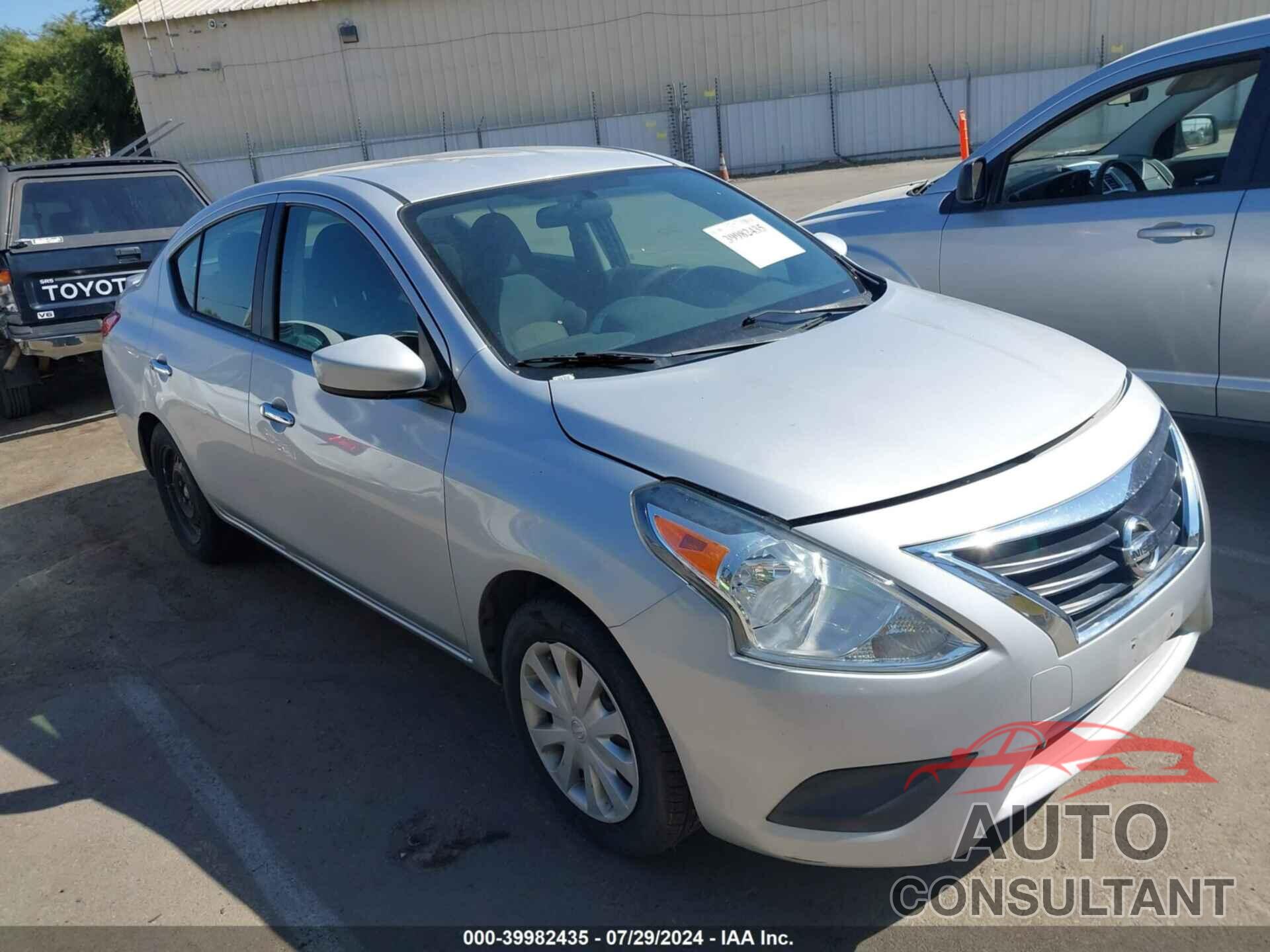 NISSAN VERSA 2016 - 3N1CN7AP1GL827427