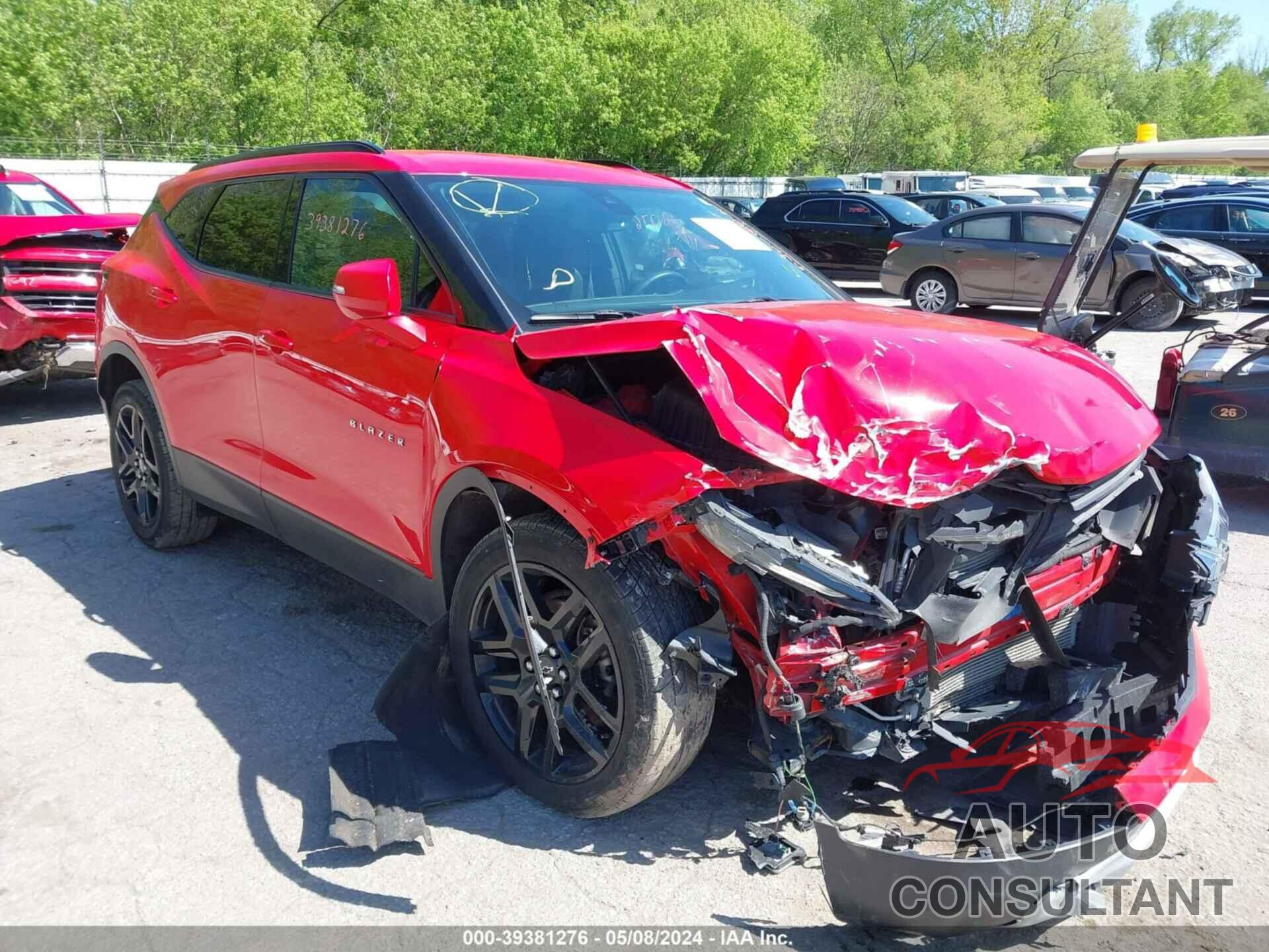 CHEVROLET BLAZER 2021 - 3GNKBHRS0MS524681