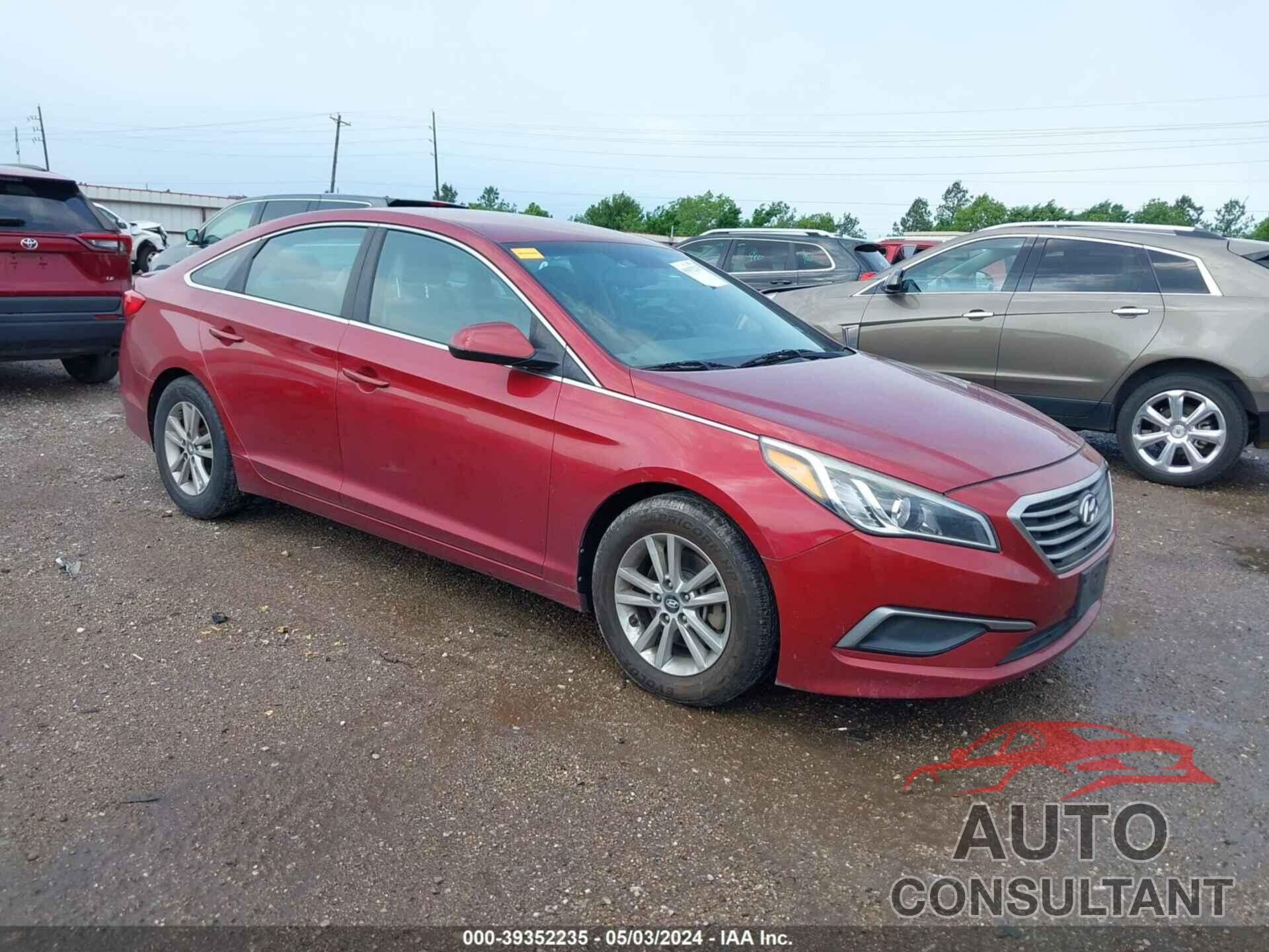 HYUNDAI SONATA 2016 - 5NPE24AF3GH322350