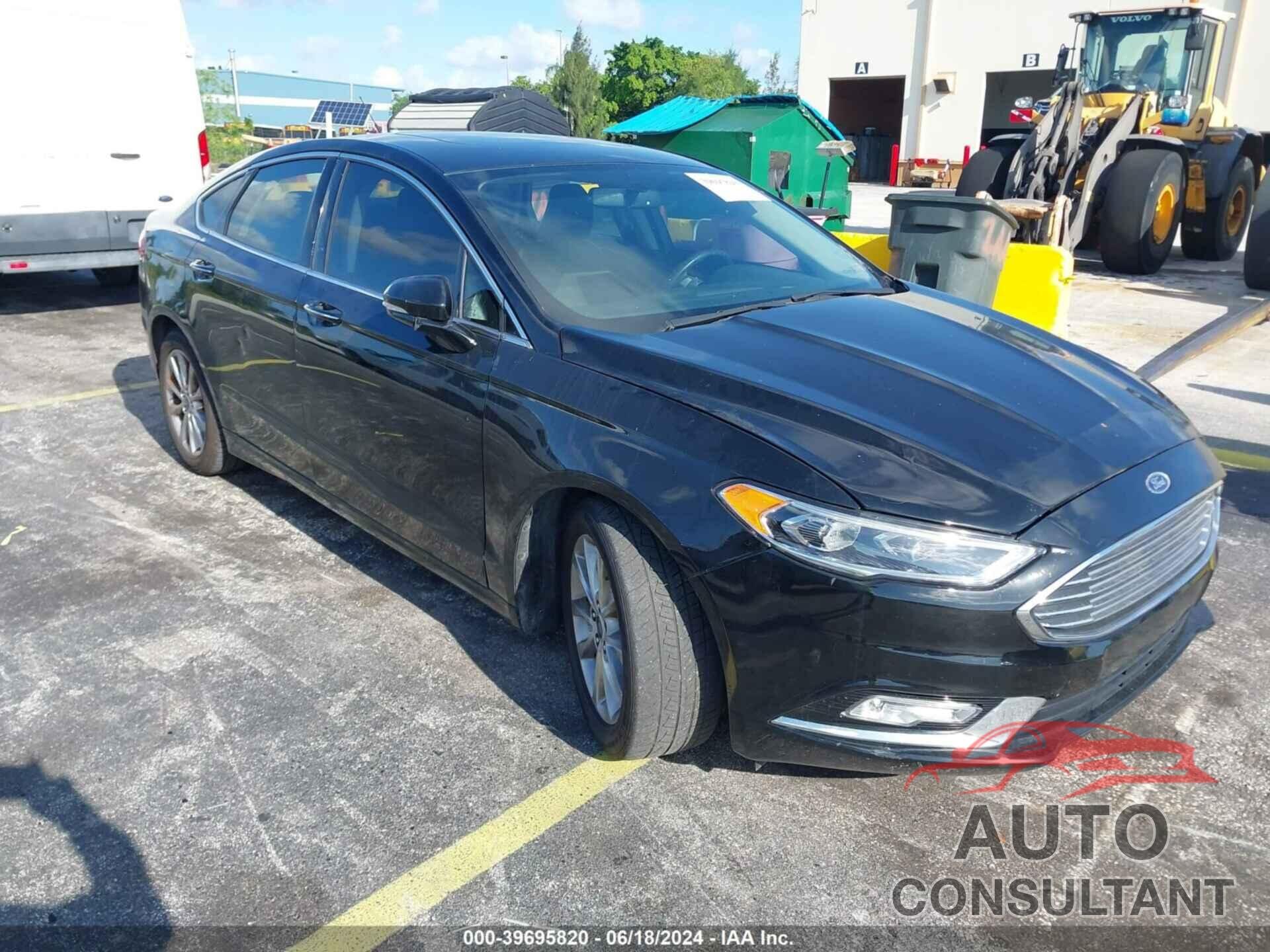 FORD FUSION 2017 - 3FA6P0HD4HR245611