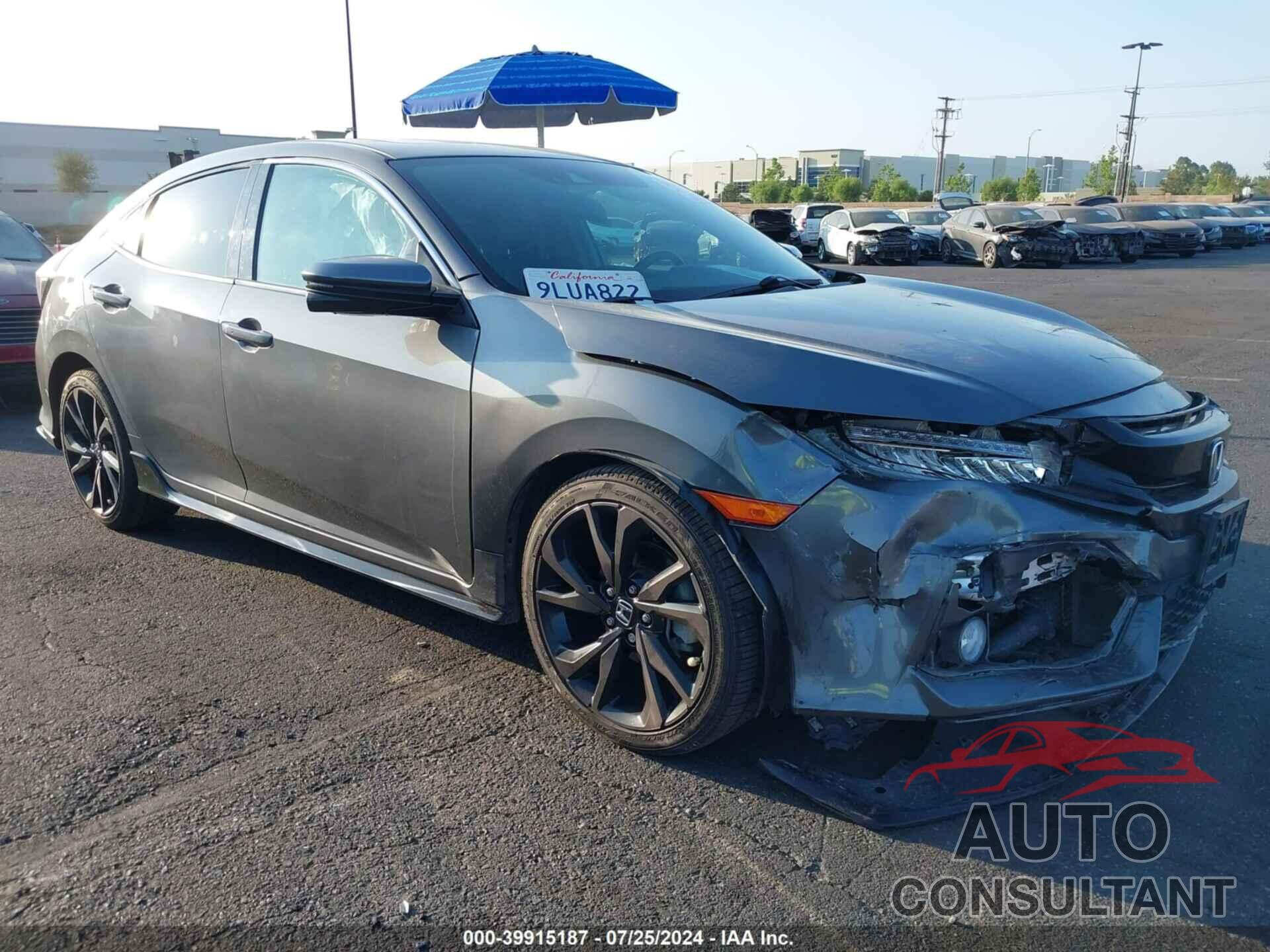 HONDA CIVIC 2017 - SHHFK7H98HU415045