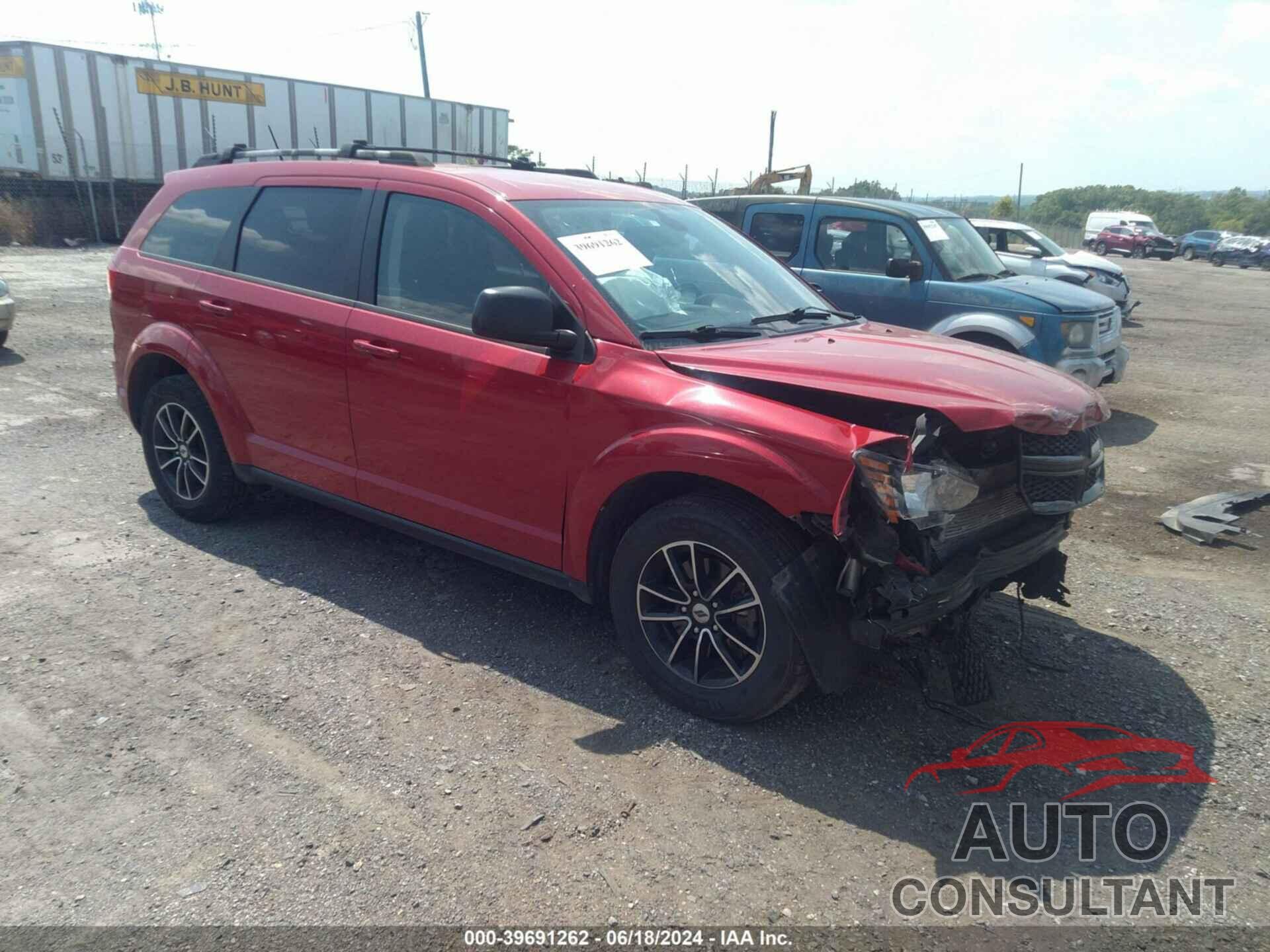 DODGE JOURNEY 2018 - 3C4PDCAB2JT445896