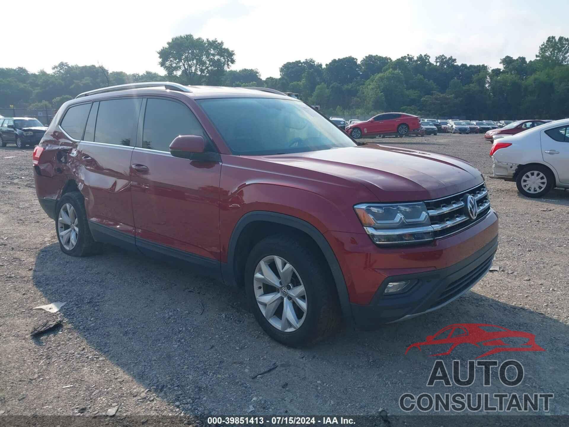 VOLKSWAGEN ATLAS 2018 - 1V2KR2CA8JC528575