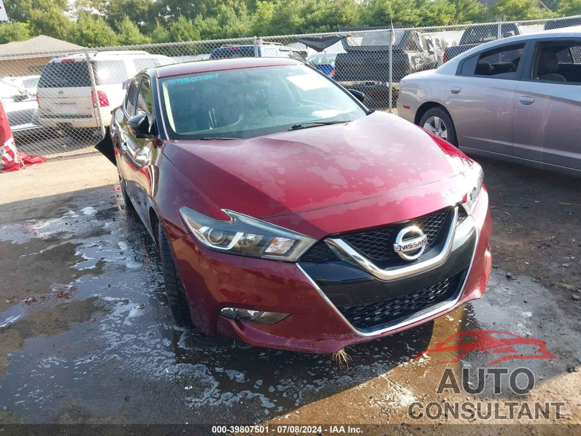 NISSAN MAXIMA 2018 - 1N4AA6AP4JC378859