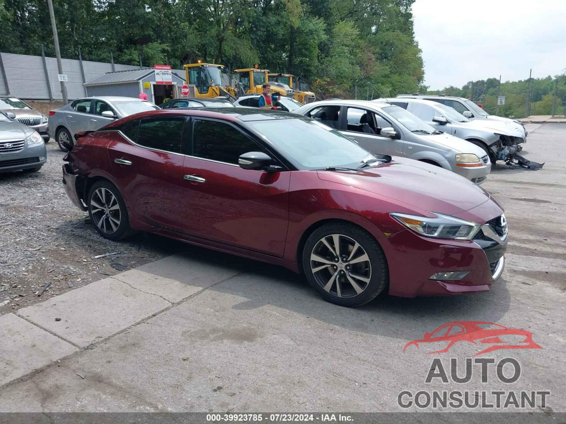 NISSAN MAXIMA 2017 - 1N4AA6AP8HC409671