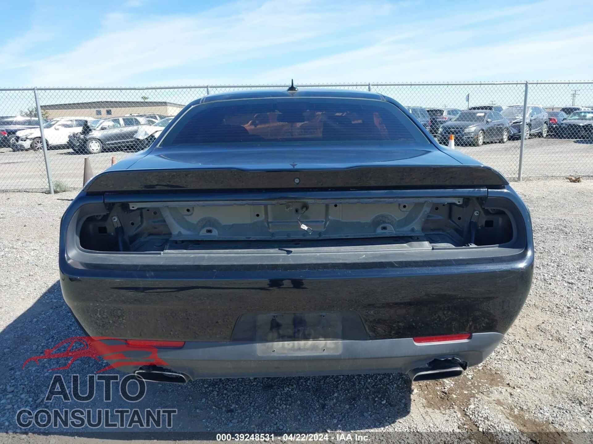 DODGE CHALLENGER 2019 - 2C3CDZAG4KH731681