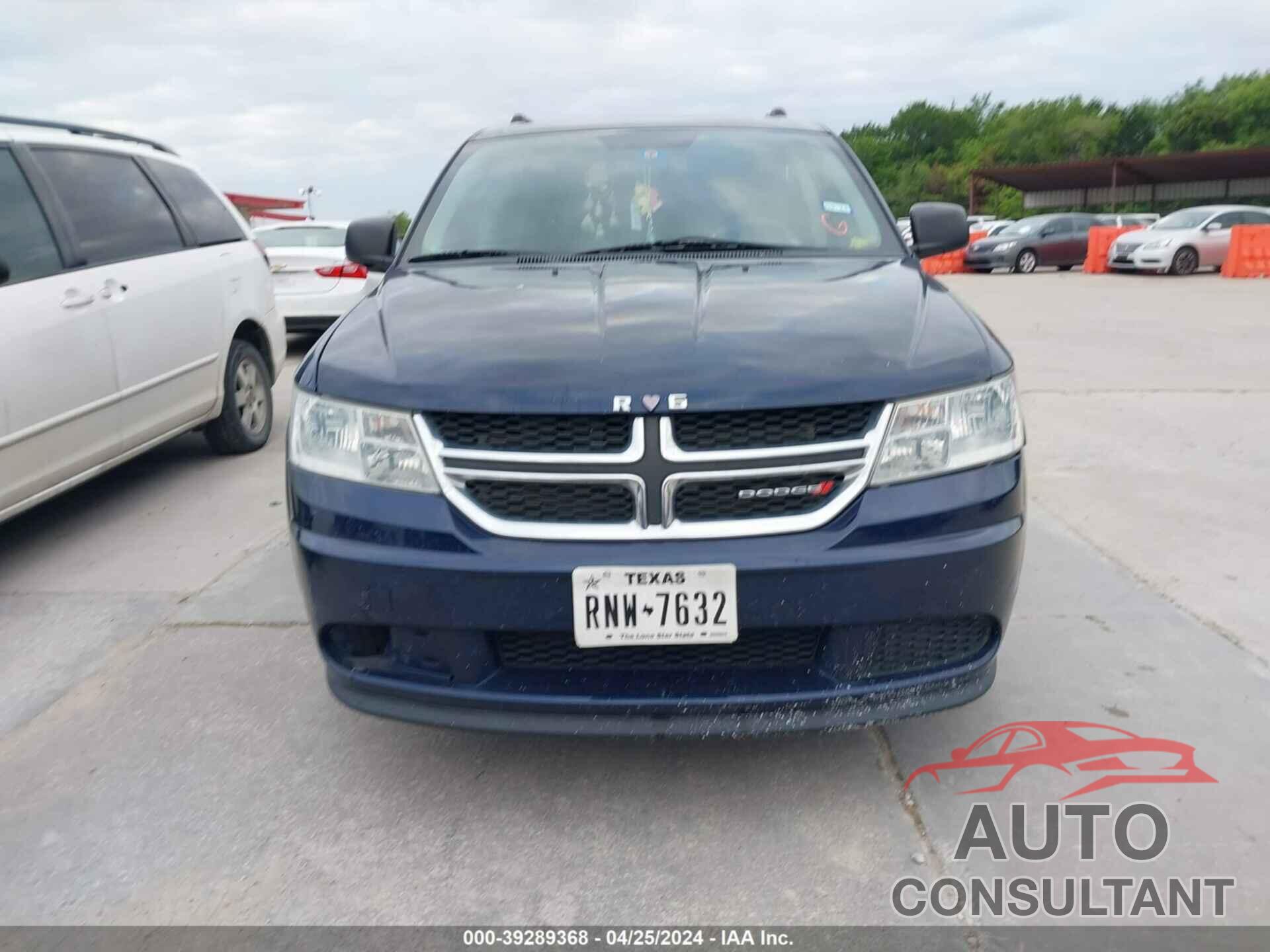 DODGE JOURNEY 2017 - 3C4PDCAB1HT551346