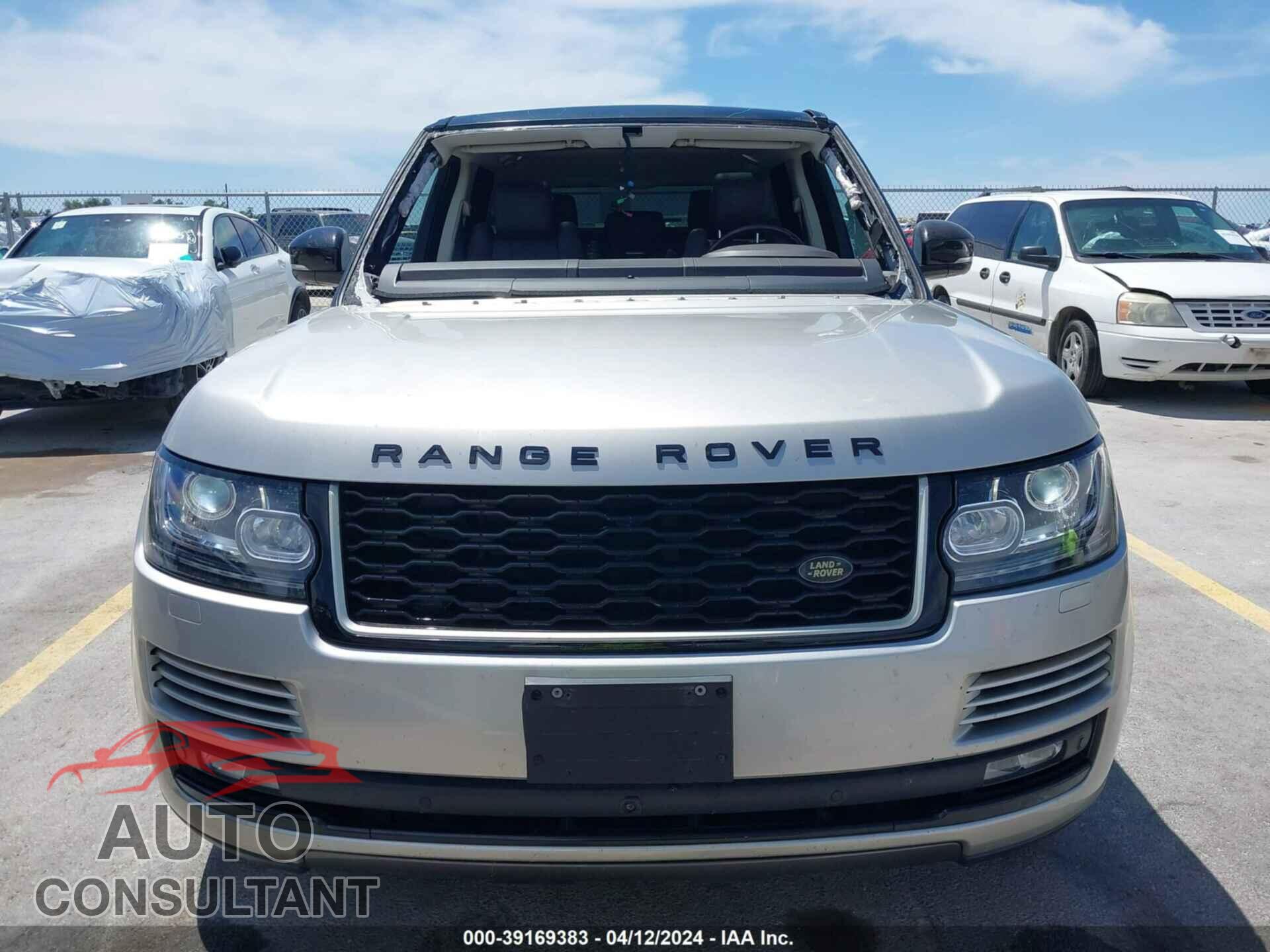 LAND ROVER RANGE ROVER 2017 - SALGS2FV9HA354802