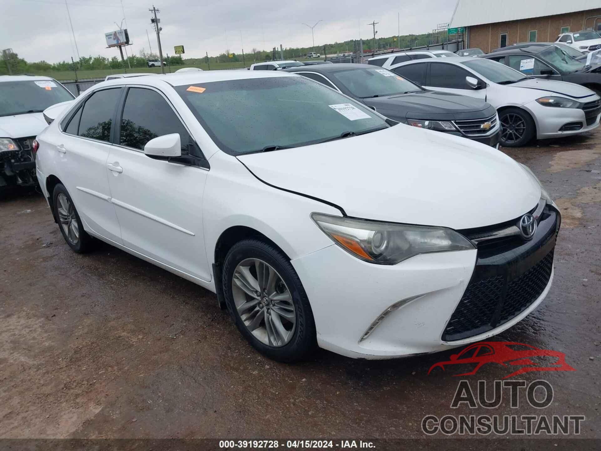 TOYOTA CAMRY 2016 - 4T1BF1FK8GU225559