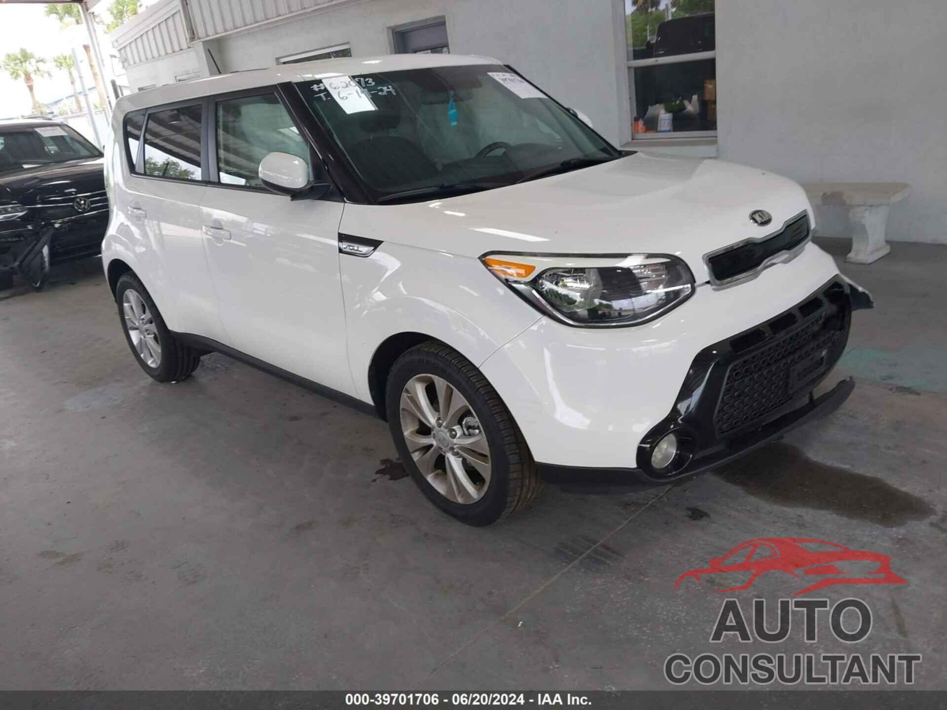 KIA SOUL 2016 - KNDJP3A51G7262896