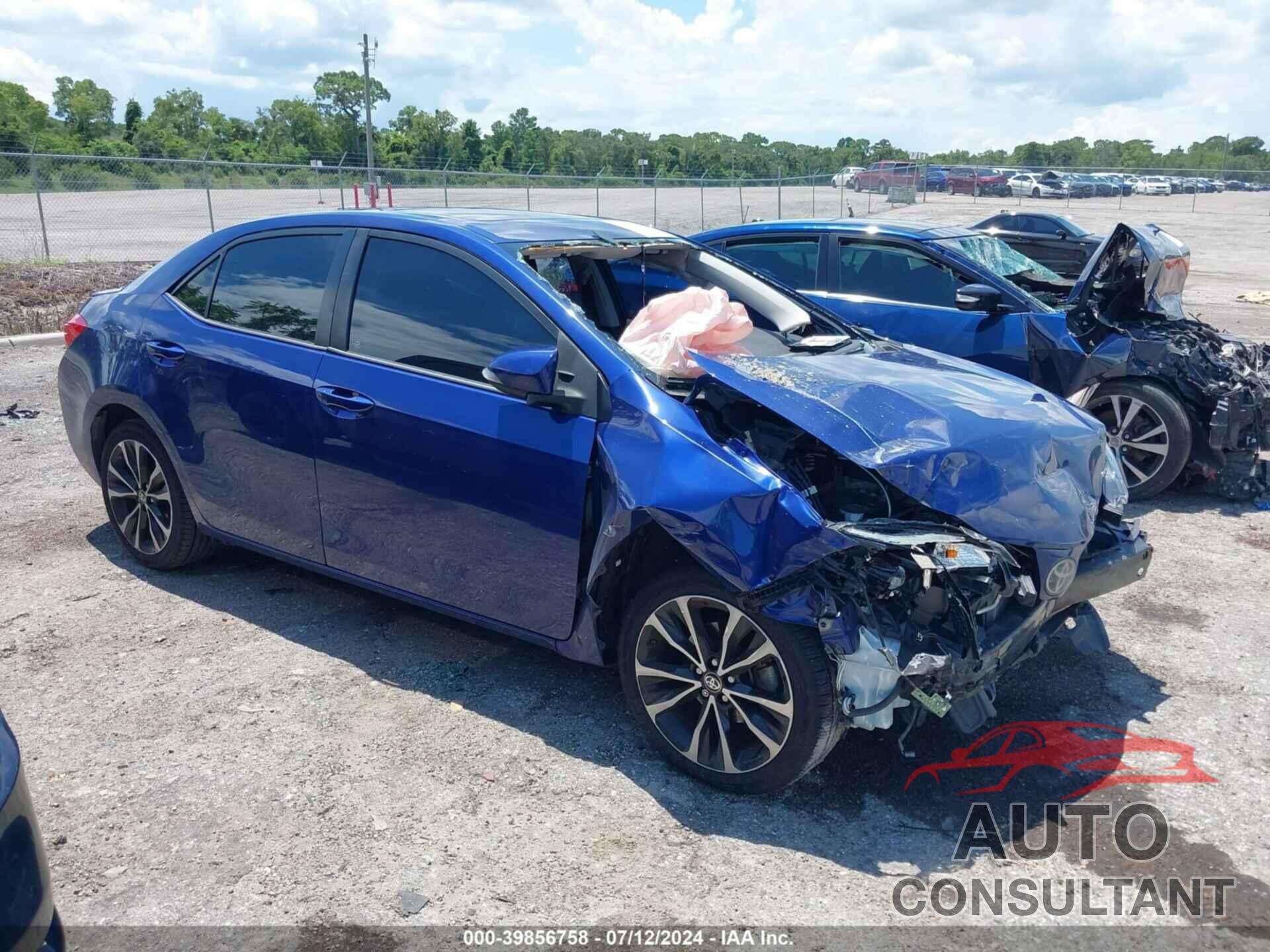 TOYOTA COROLLA 2017 - 2T1BURHE2HC830188
