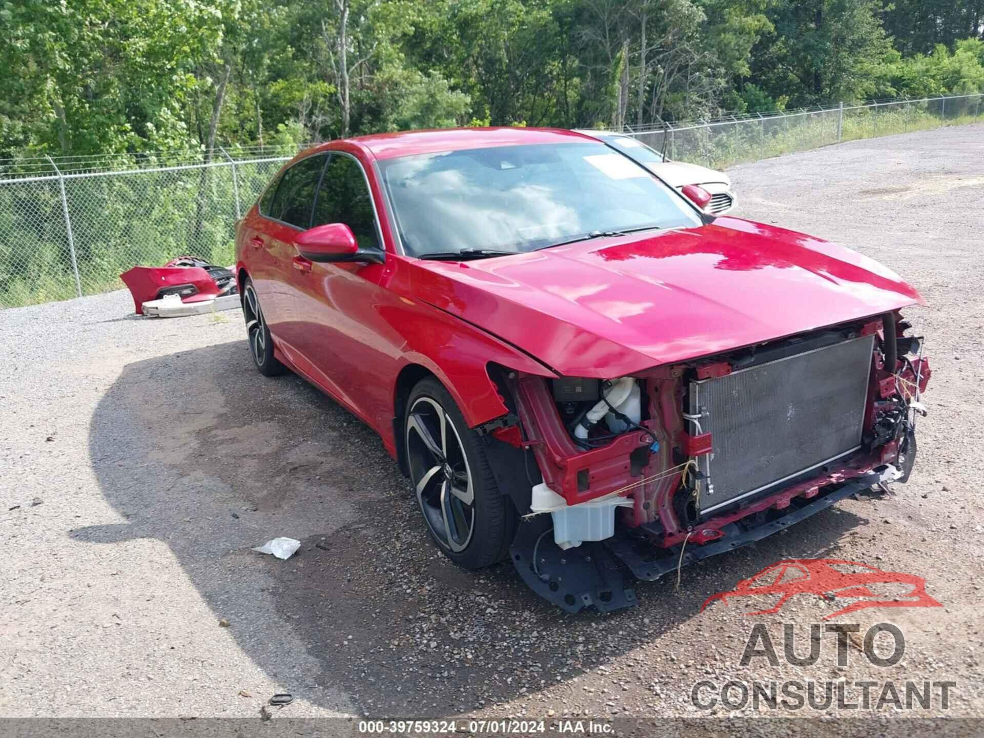 HONDA ACCORD 2018 - 1HGCV1F34JA067722