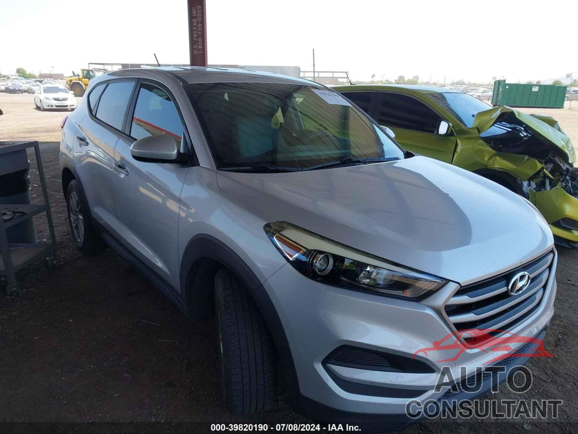 HYUNDAI TUCSON 2017 - KM8J23A43HU394675