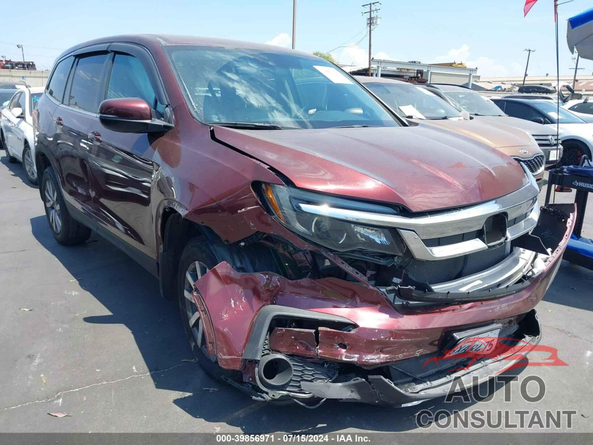 HONDA PILOT 2021 - 5FNYF6H32MB062848