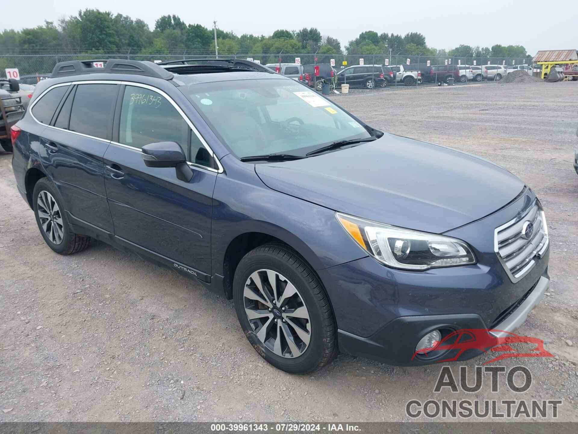SUBARU OUTBACK 2017 - 4S4BSANC3H3322391