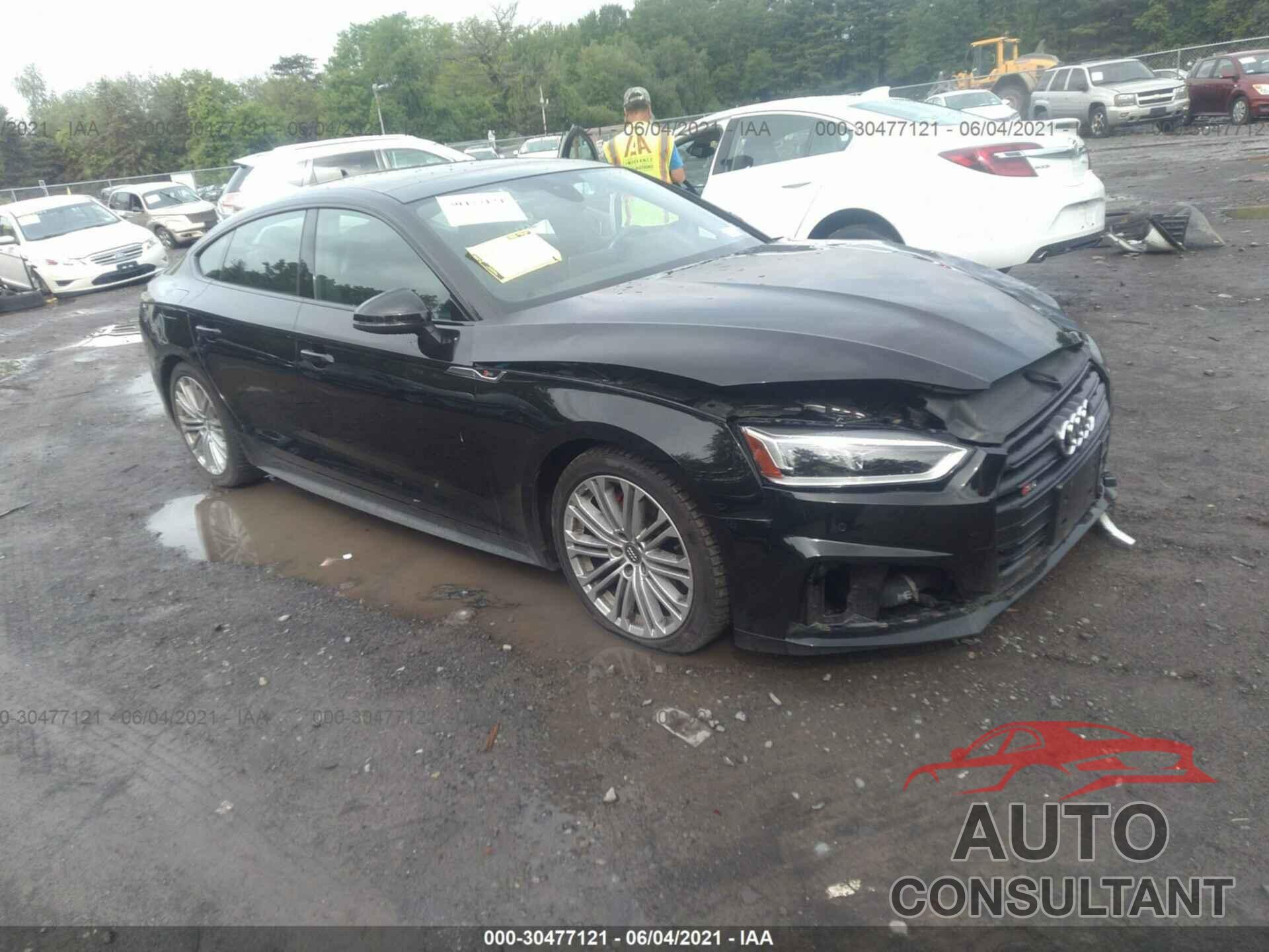 AUDI S5 SPORTBACK 2019 - WAUB4CF54KA047267